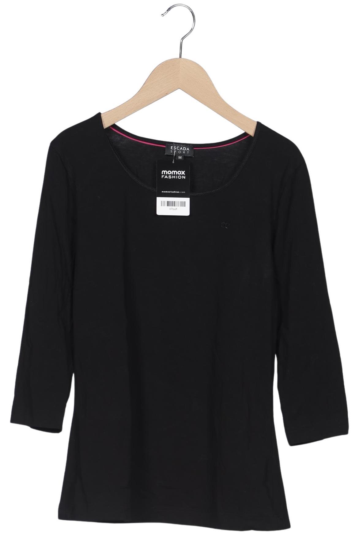 

Escada Sport Damen Langarmshirt, schwarz, Gr. 38