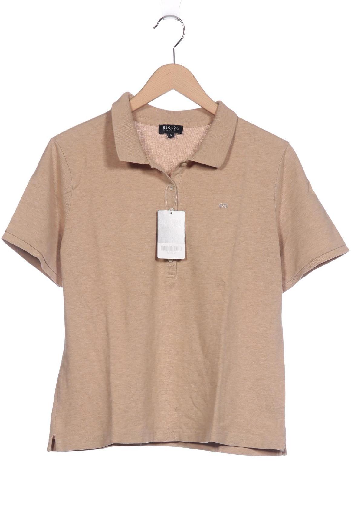 

Escada Sport Damen Poloshirt, beige, Gr. 42