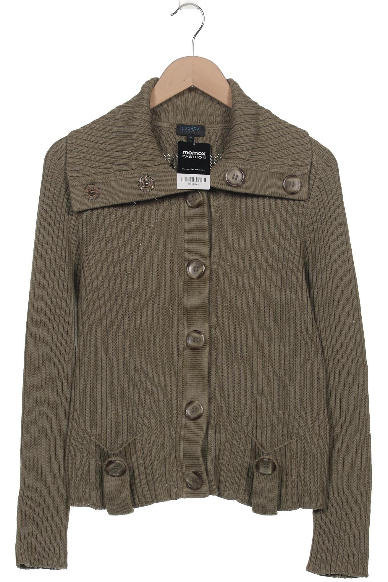 

Escada Sport Damen Strickjacke, grün, Gr. 42