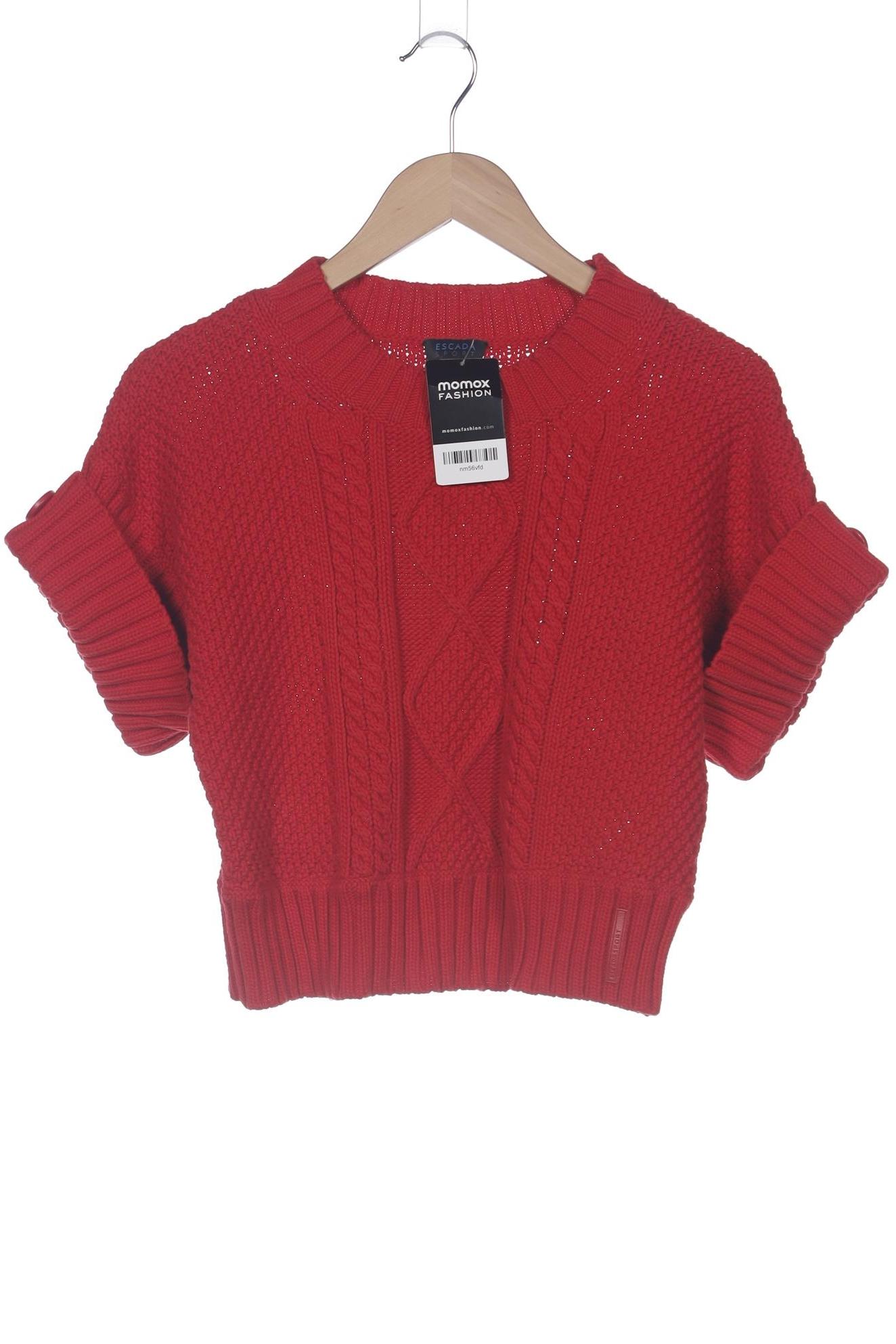 

Escada Sport Damen Pullover, rot, Gr. 38