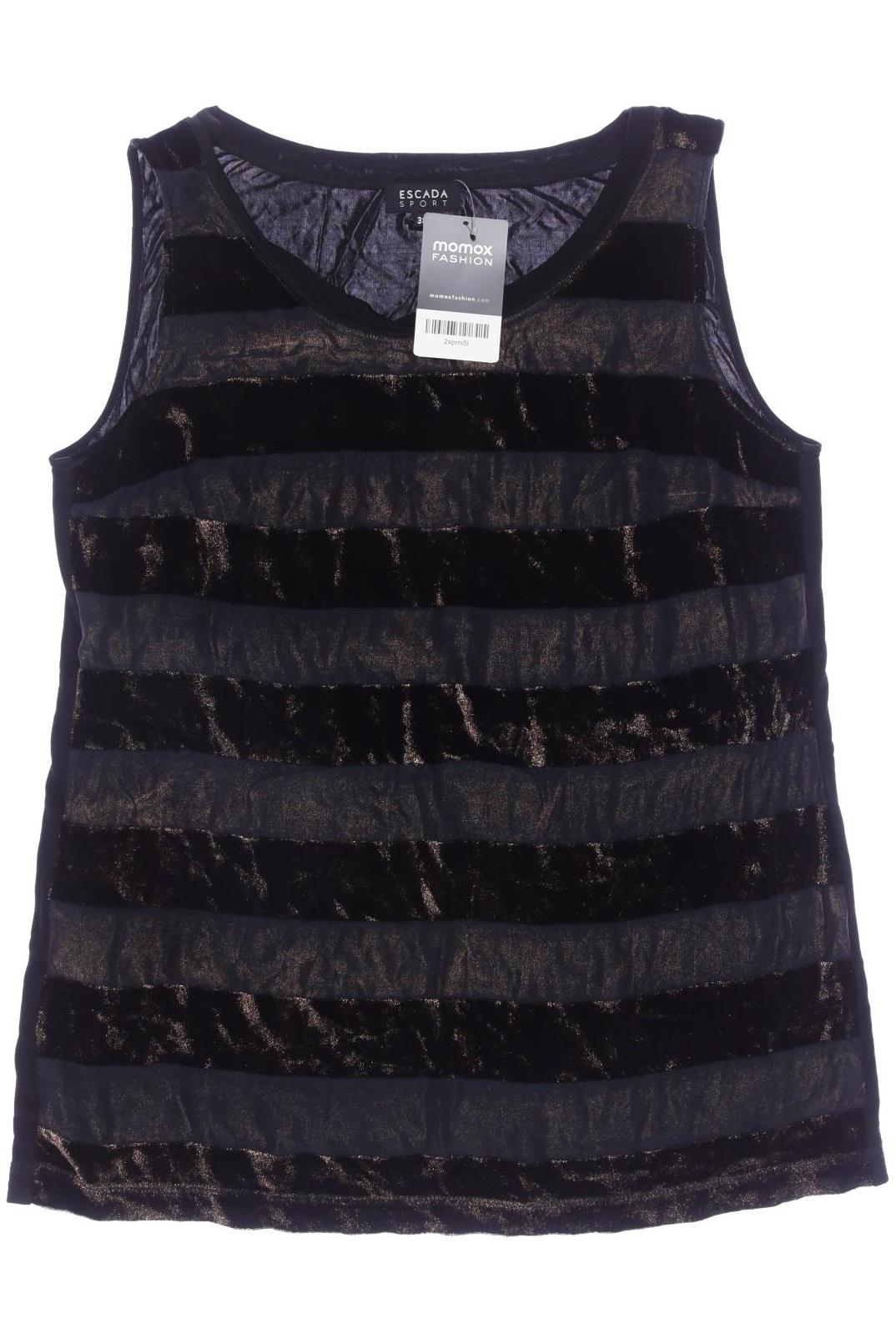 

Escada Sport Damen Top, schwarz, Gr. 38