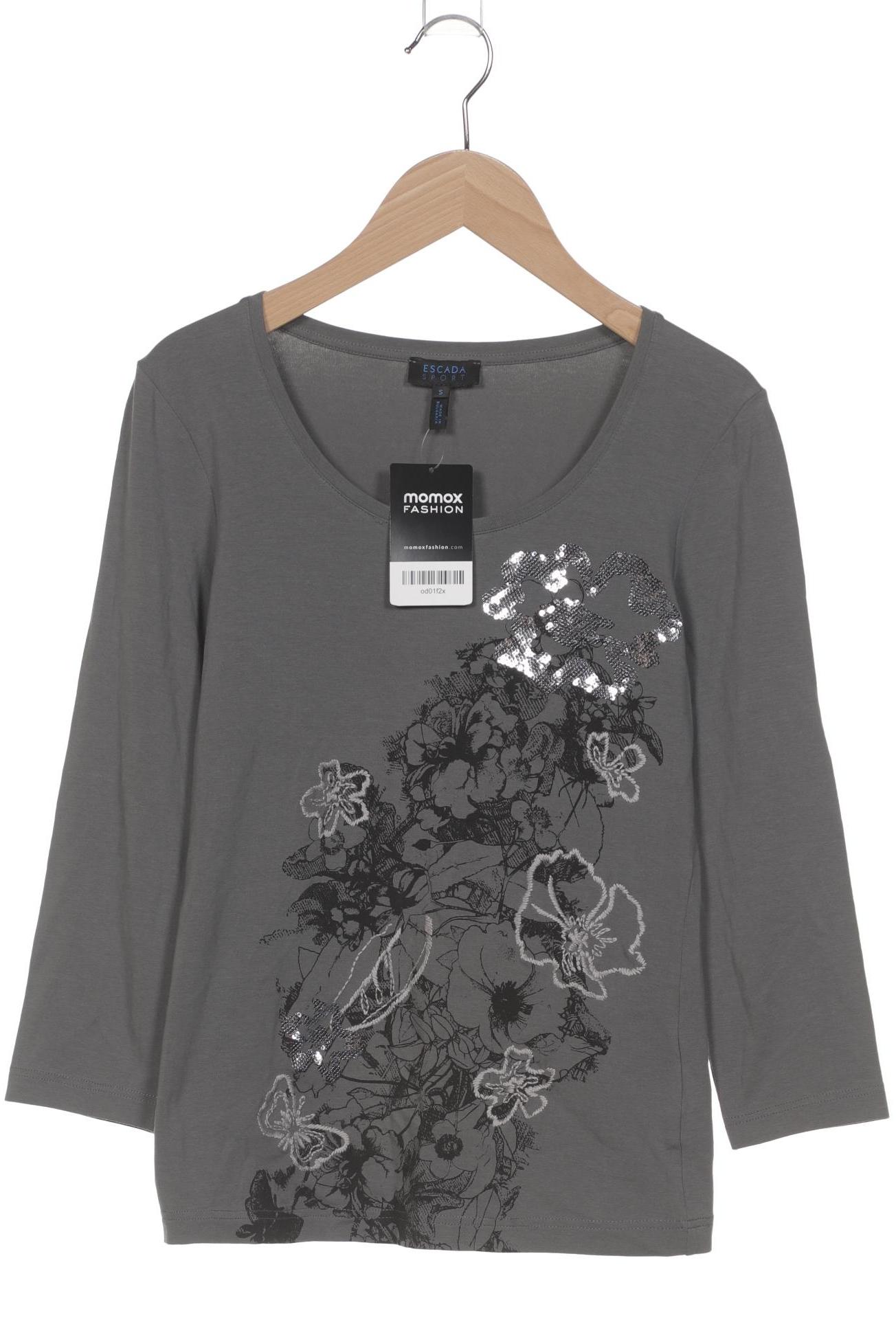 

Escada Sport Damen Langarmshirt, grau, Gr. 36