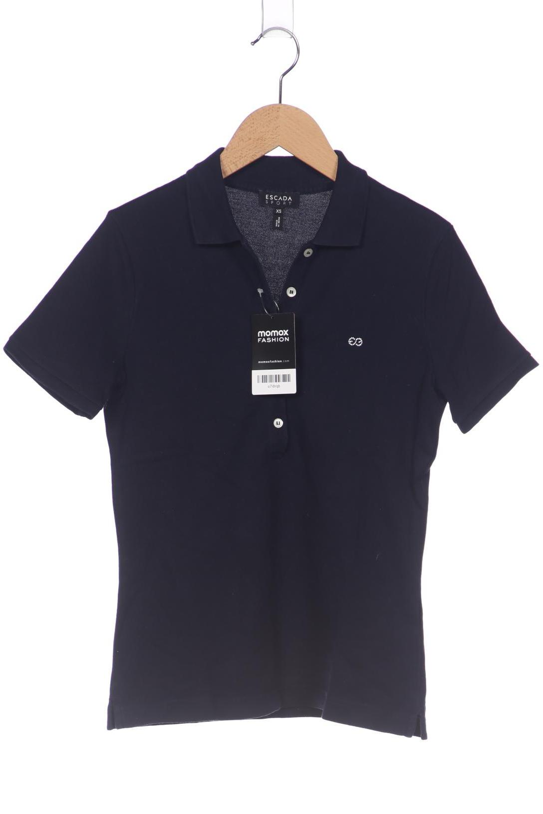 

Escada Sport Damen Poloshirt, marineblau, Gr. 34