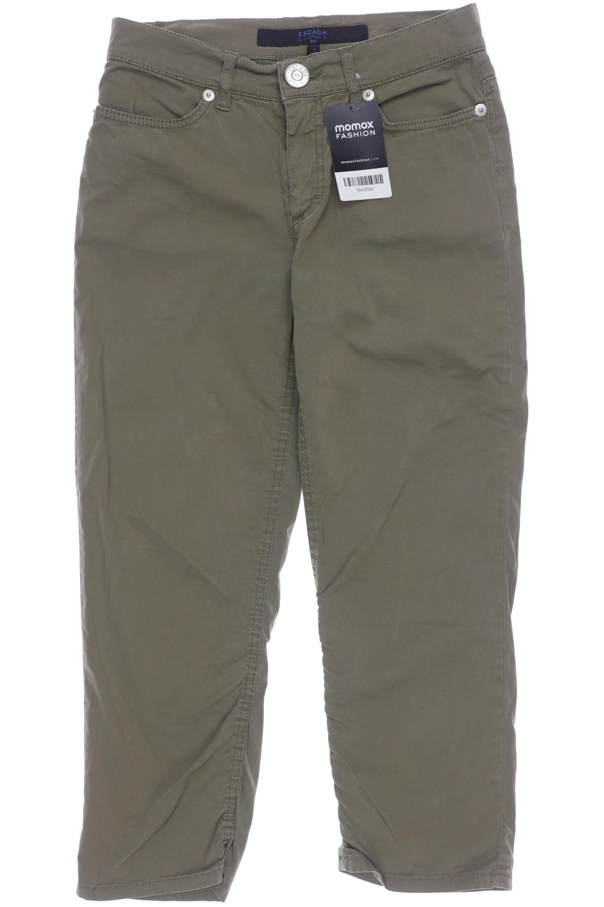 

Escada Sport Damen Stoffhose, grün, Gr. 34