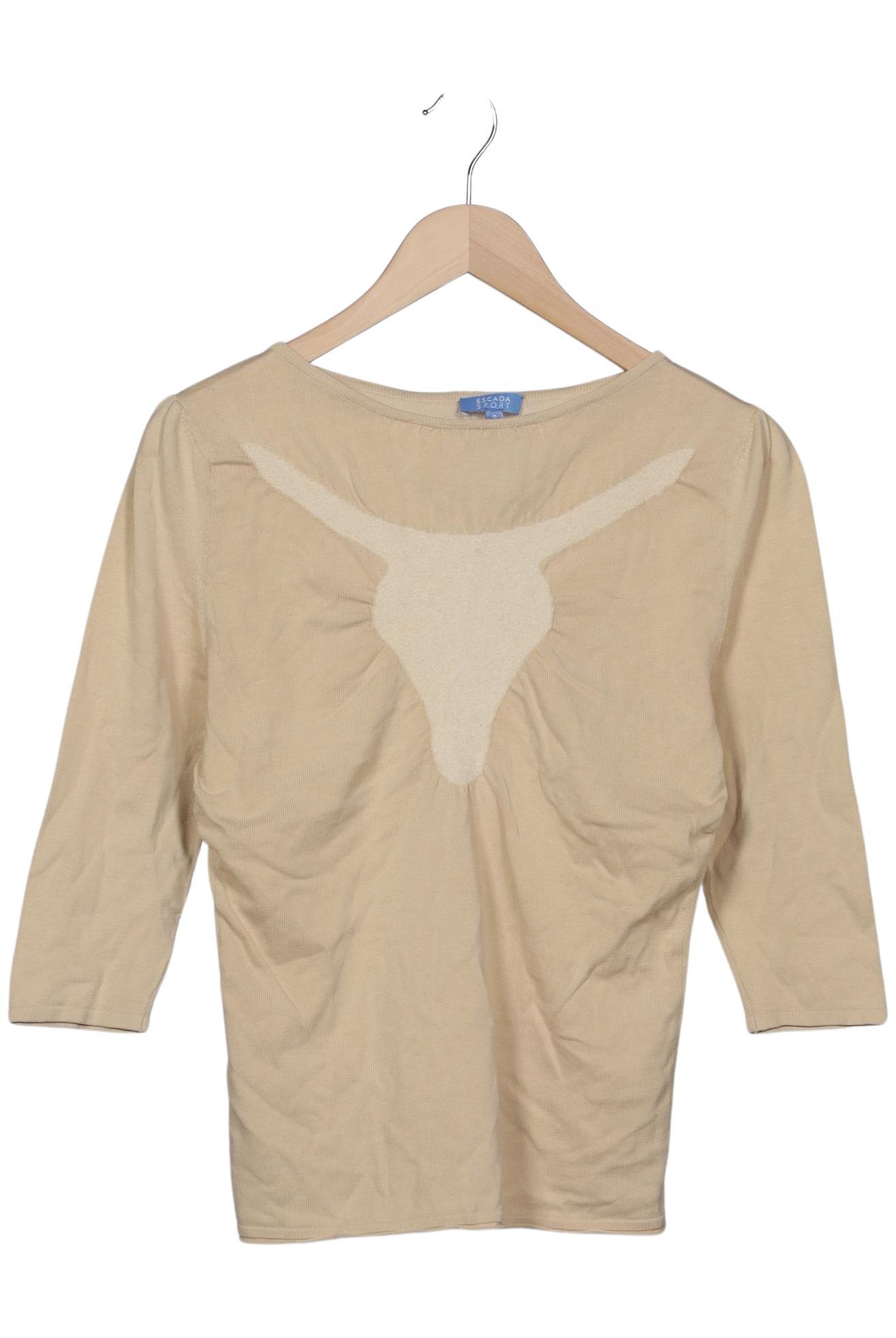 

Escada Sport Damen Pullover, beige, Gr. 36