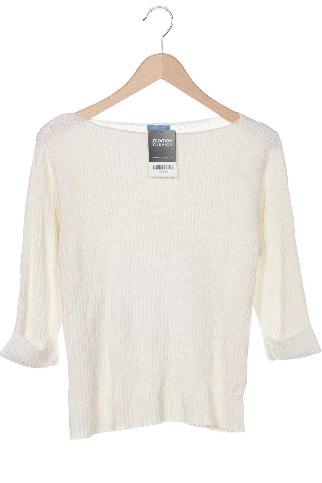

Escada Sport Damen Pullover, weiß, Gr. 42