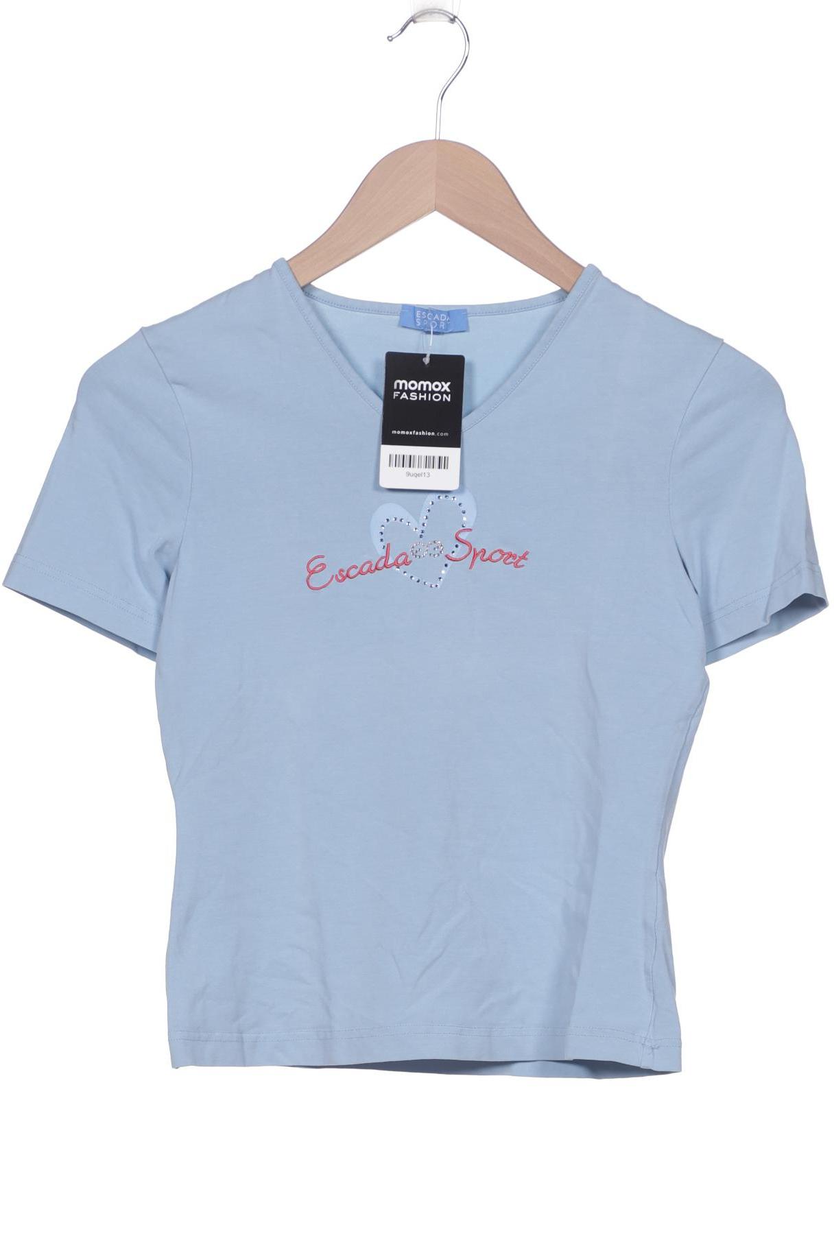 

Escada Sport Damen T-Shirt, hellblau, Gr. 36