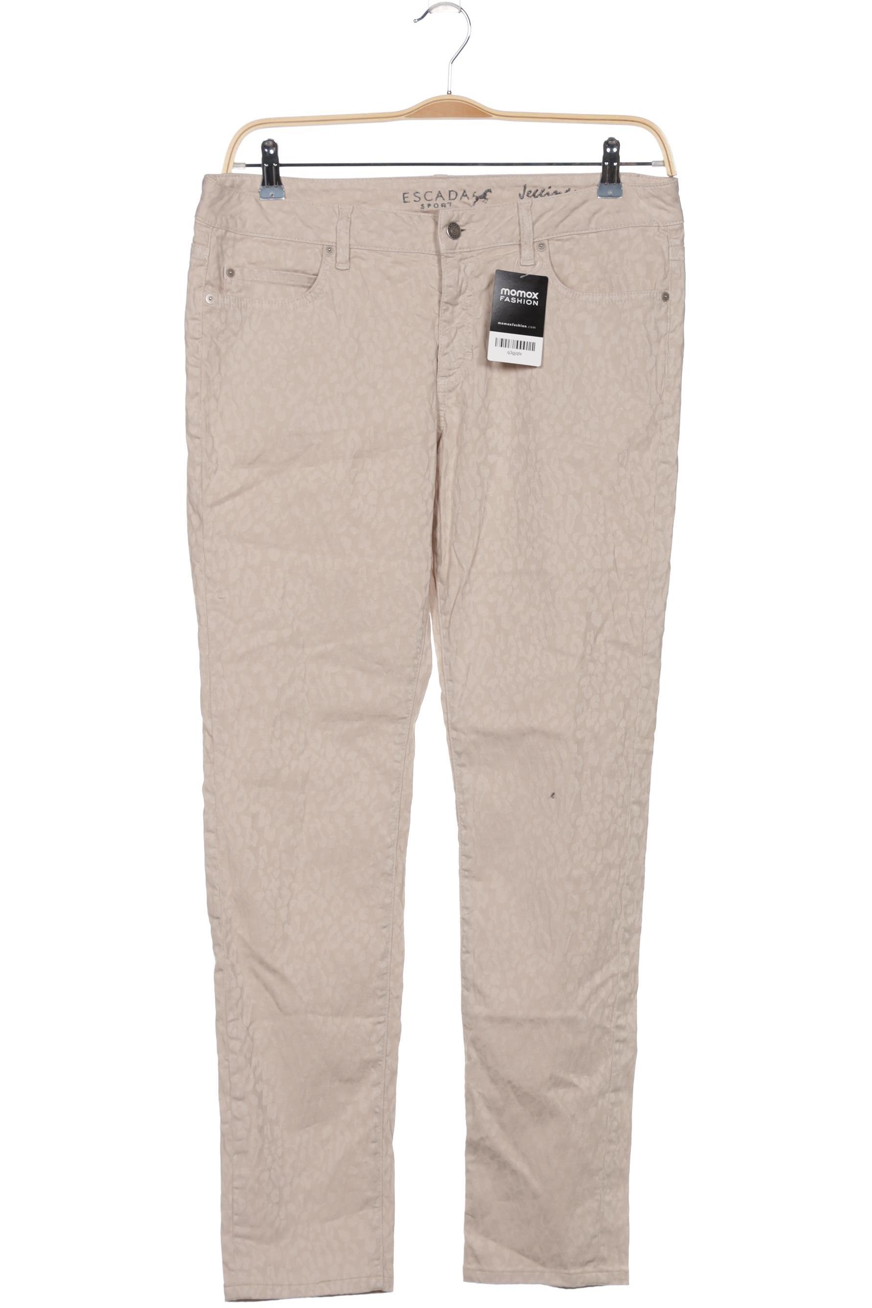 

Escada Sport Damen Stoffhose, cremeweiß, Gr. 42