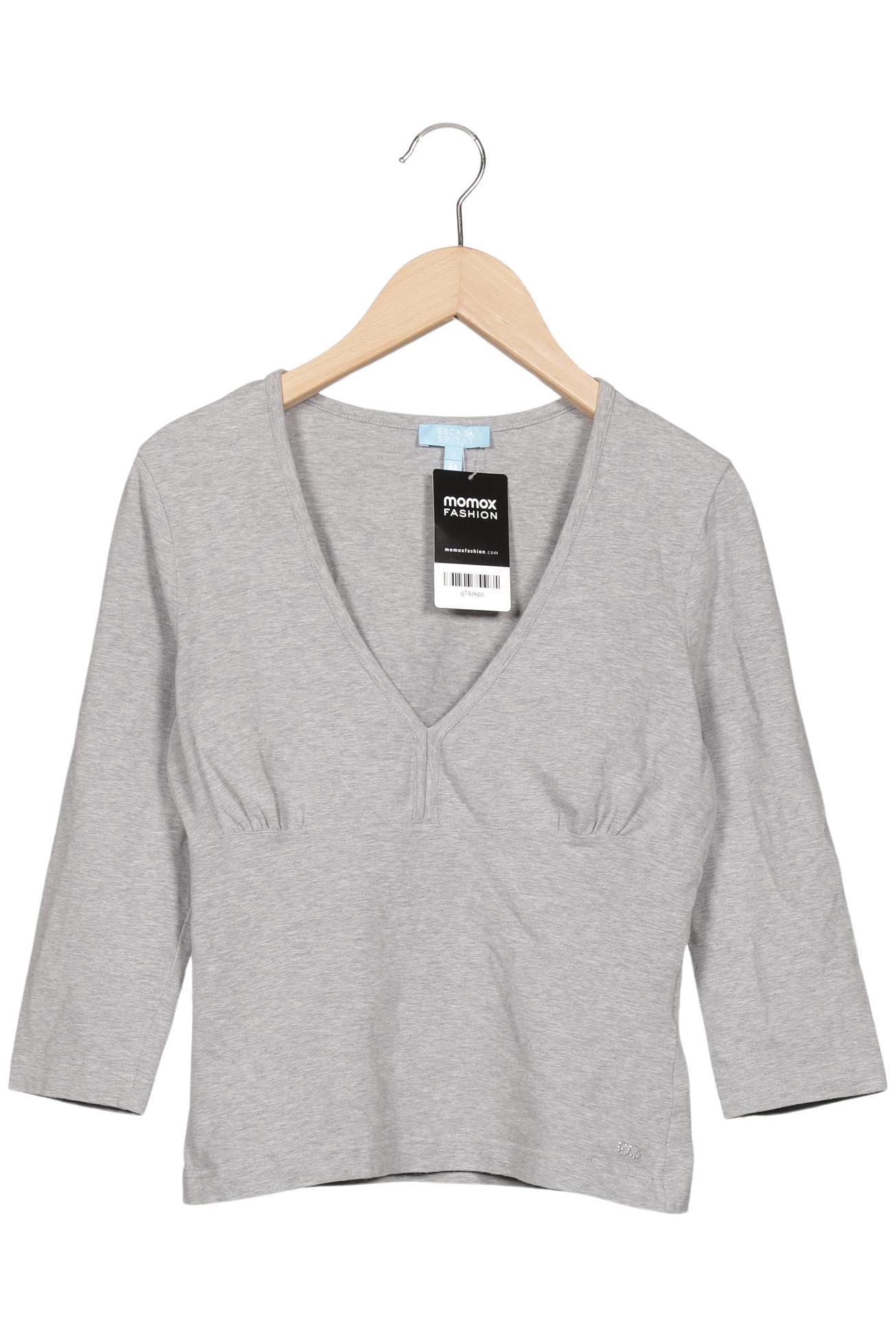 

Escada Sport Damen Langarmshirt, grau, Gr. 36