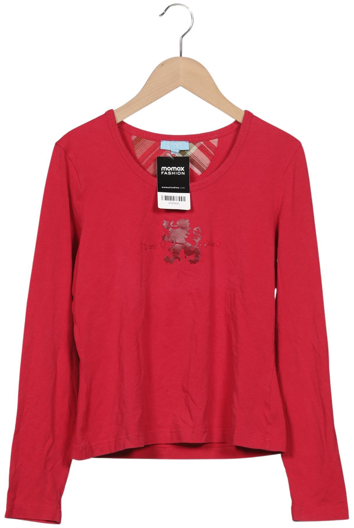 

Escada Sport Damen Langarmshirt, rot, Gr. 38