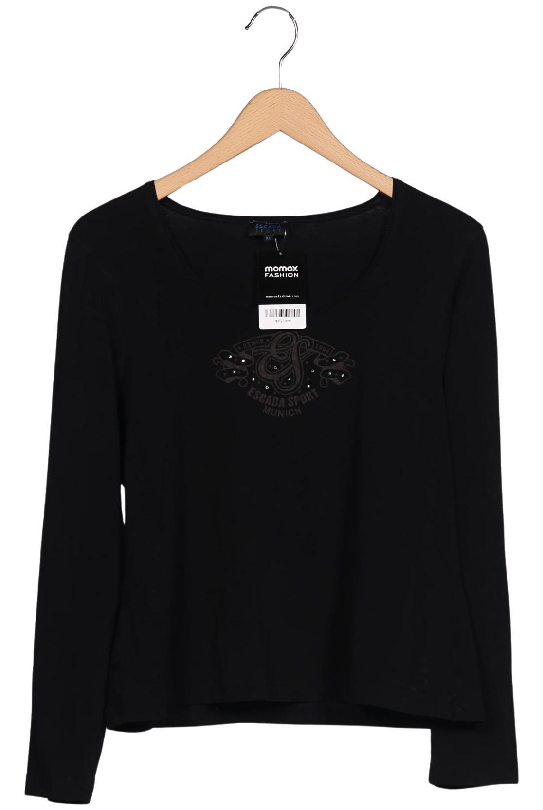 

Escada Sport Damen Langarmshirt, schwarz, Gr. 44