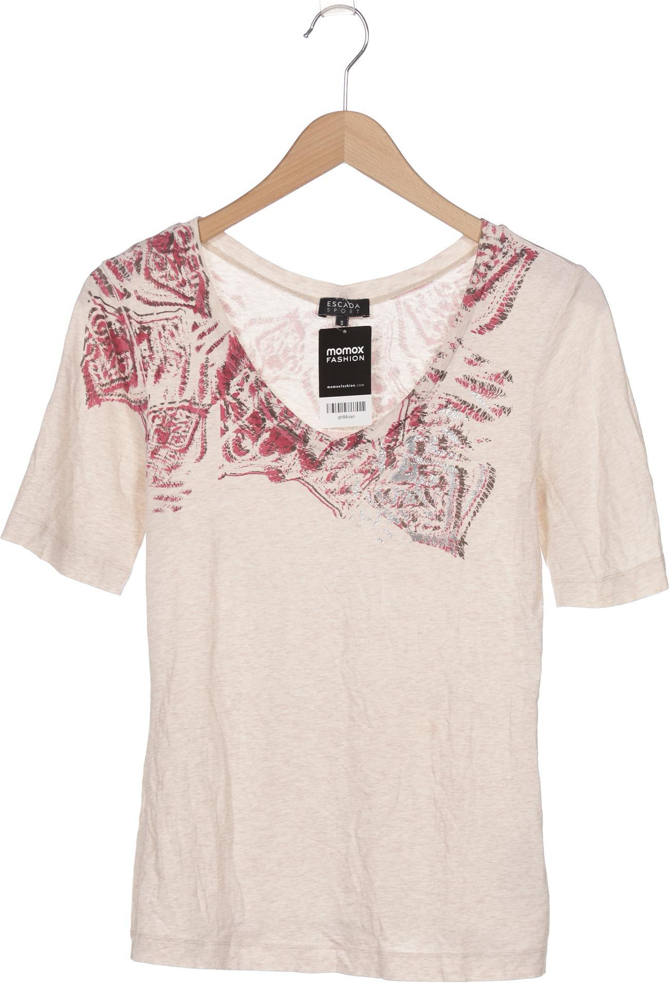 

Escada Sport Damen T-Shirt, cremeweiß, Gr. 36
