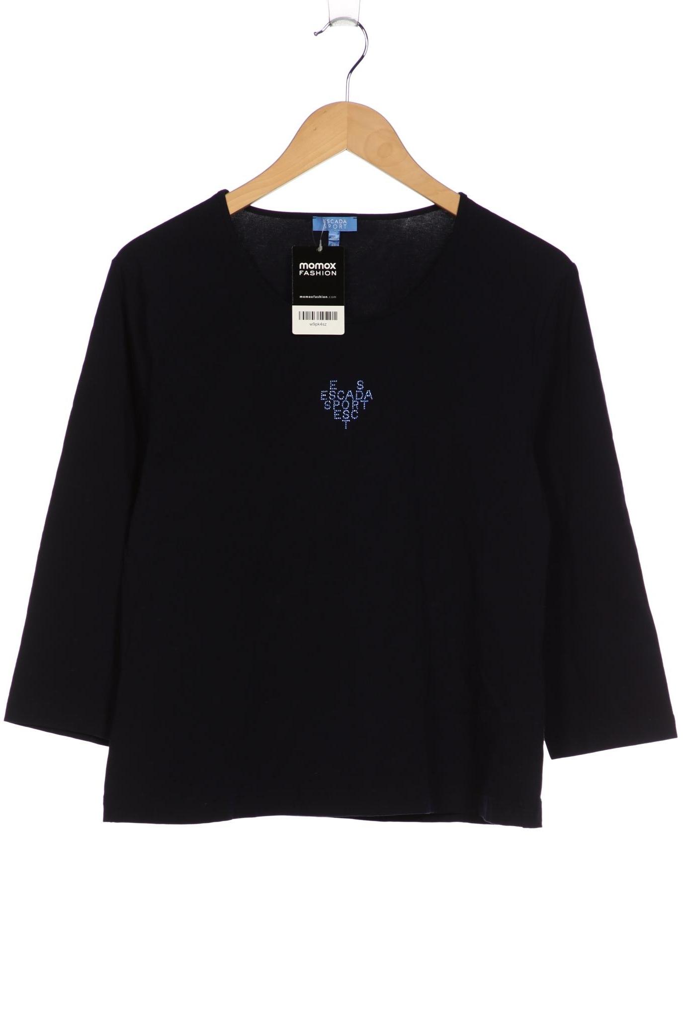 

Escada Sport Damen Langarmshirt, marineblau, Gr. 46