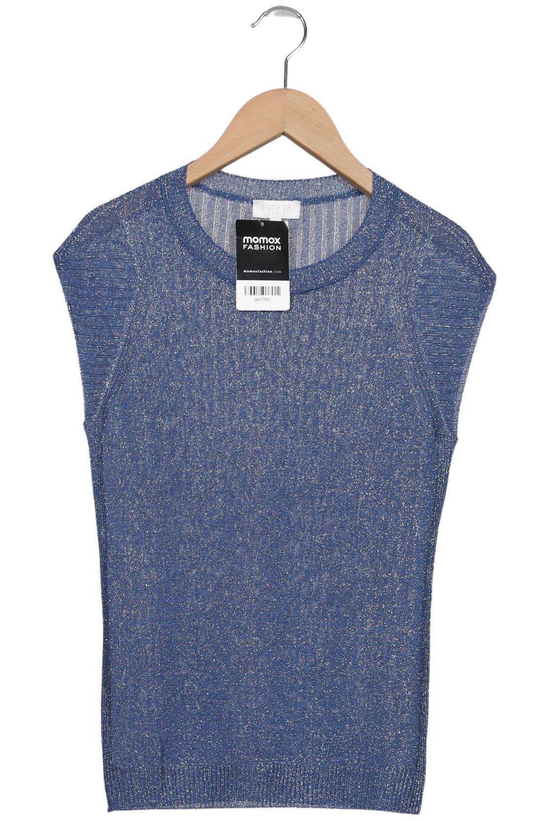 

Escada Sport Damen Pullover, blau, Gr. 34