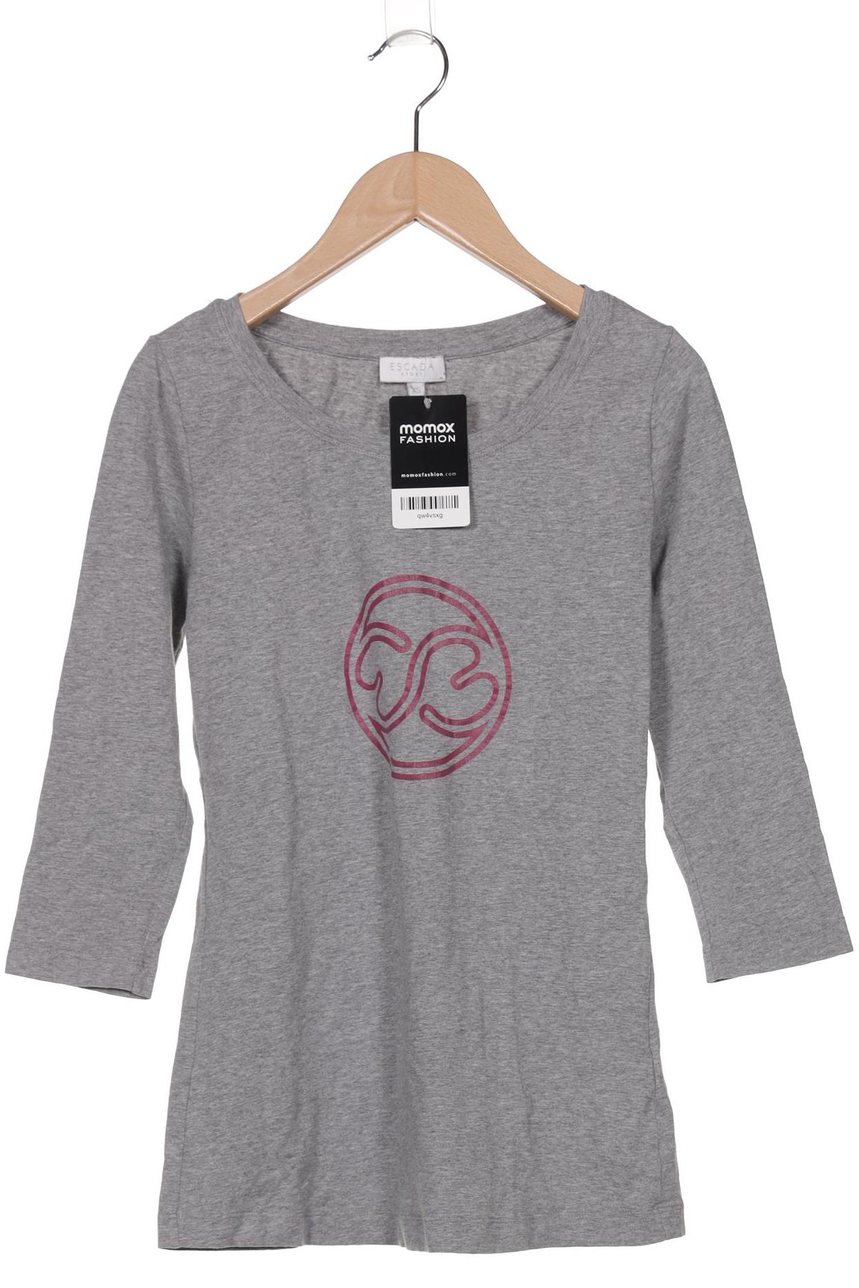 

Escada Sport Damen Langarmshirt, grau, Gr. 34