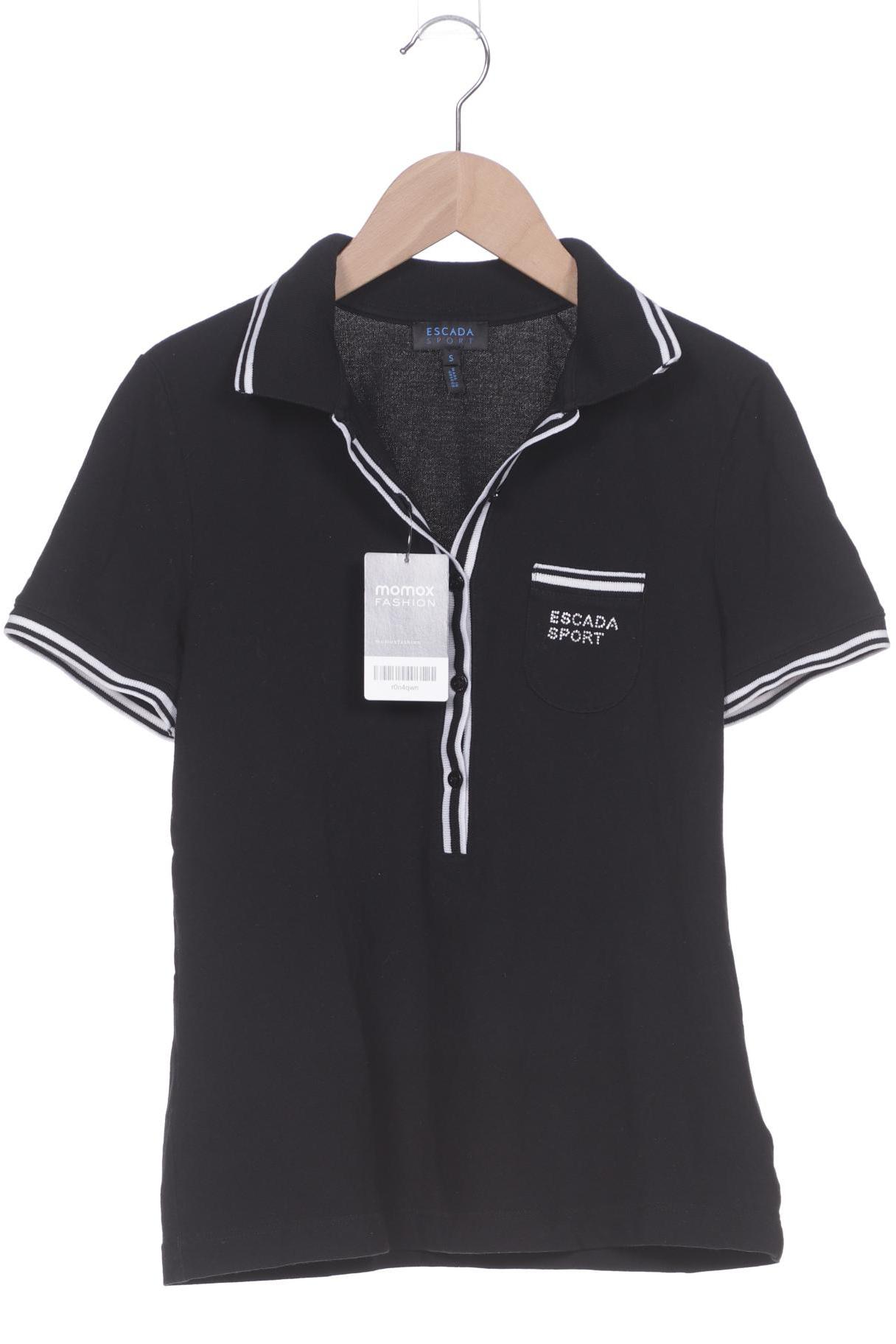 

Escada Sport Damen Poloshirt, schwarz, Gr. 36