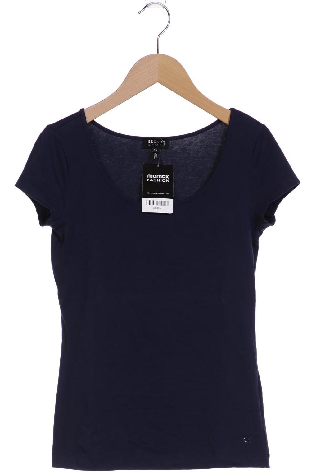 

Escada Sport Damen T-Shirt, marineblau, Gr. 34