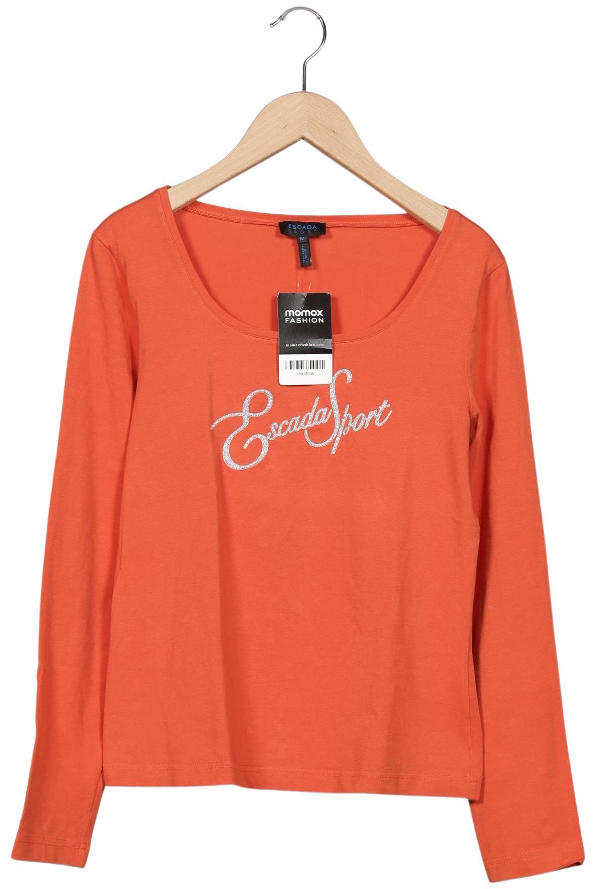 

Escada Sport Damen Langarmshirt, orange, Gr. 38