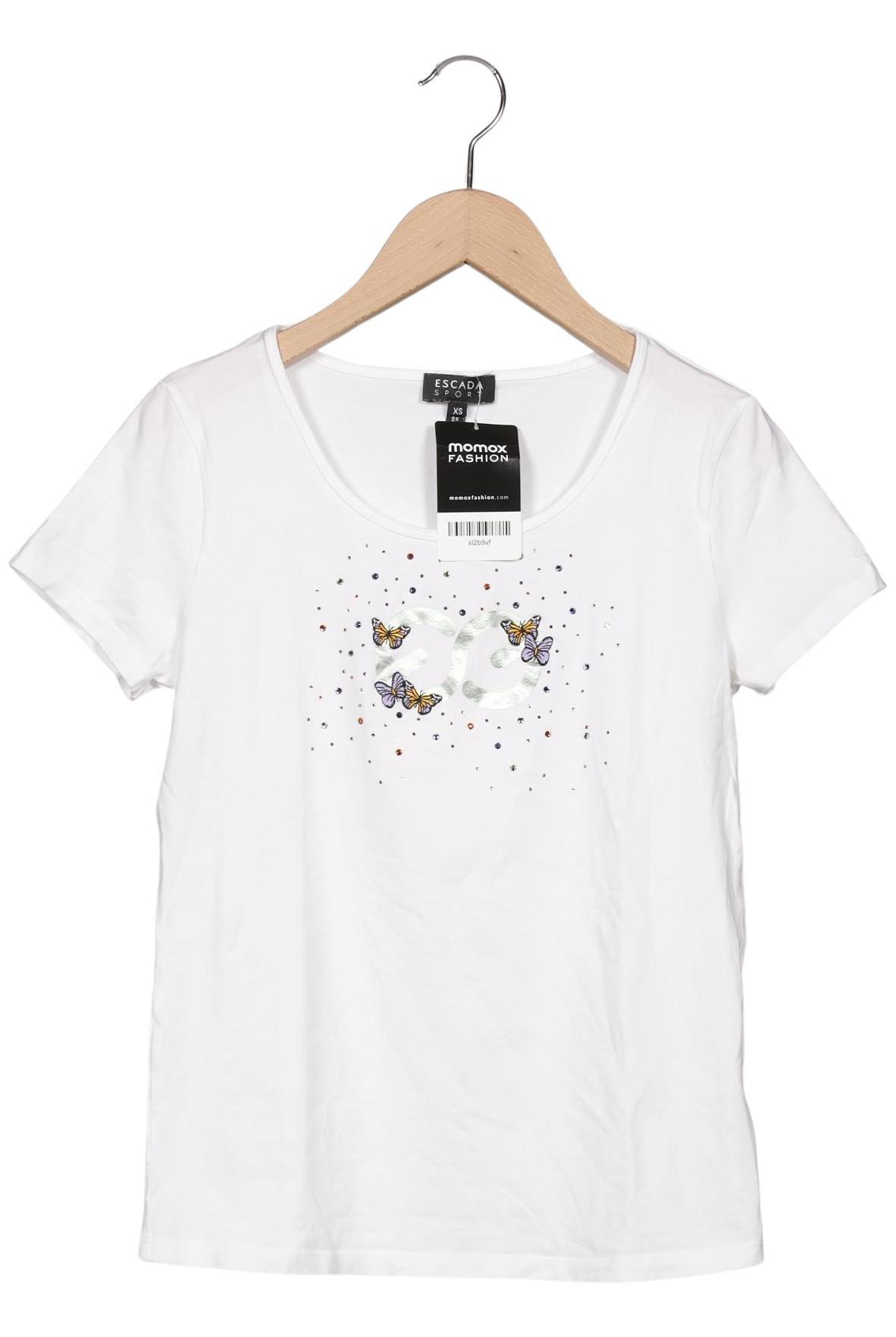

Escada Sport Damen T-Shirt, weiß, Gr. 34