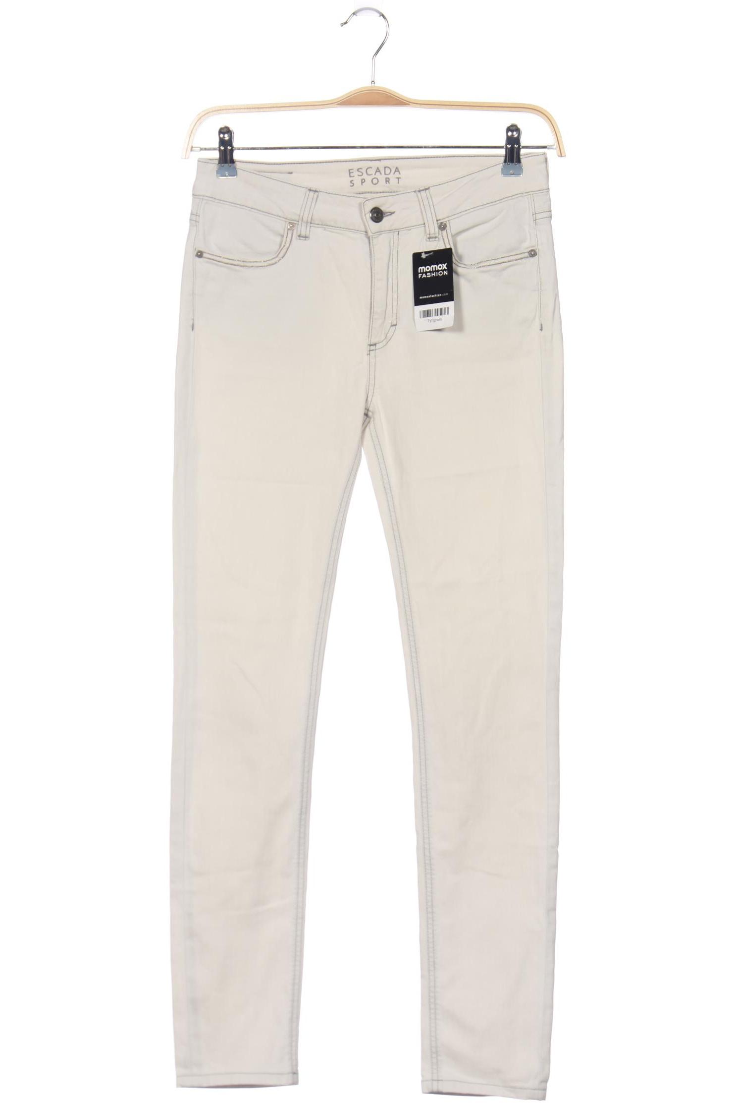 

Escada Sport Damen Jeans, cremeweiß, Gr. 36