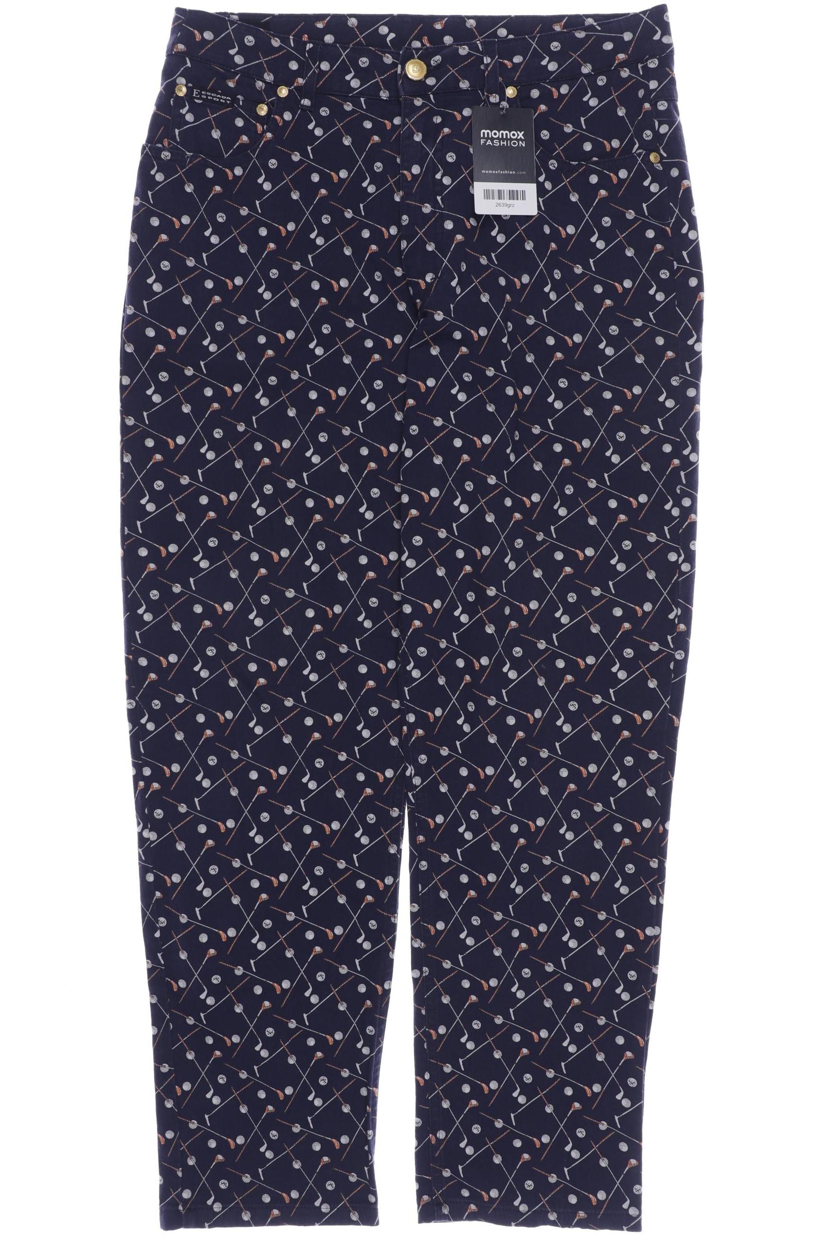 

Escada Sport Damen Stoffhose, marineblau, Gr. 38