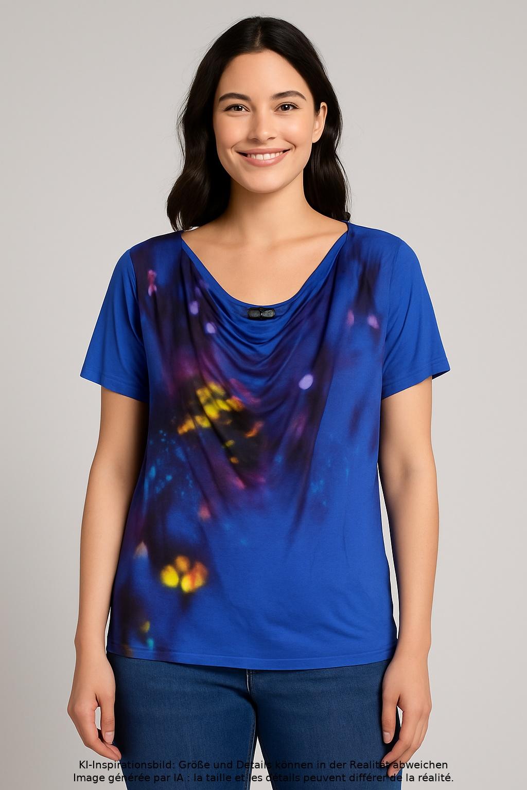 

Escada Sport Damen T-Shirt, blau, Gr. 44