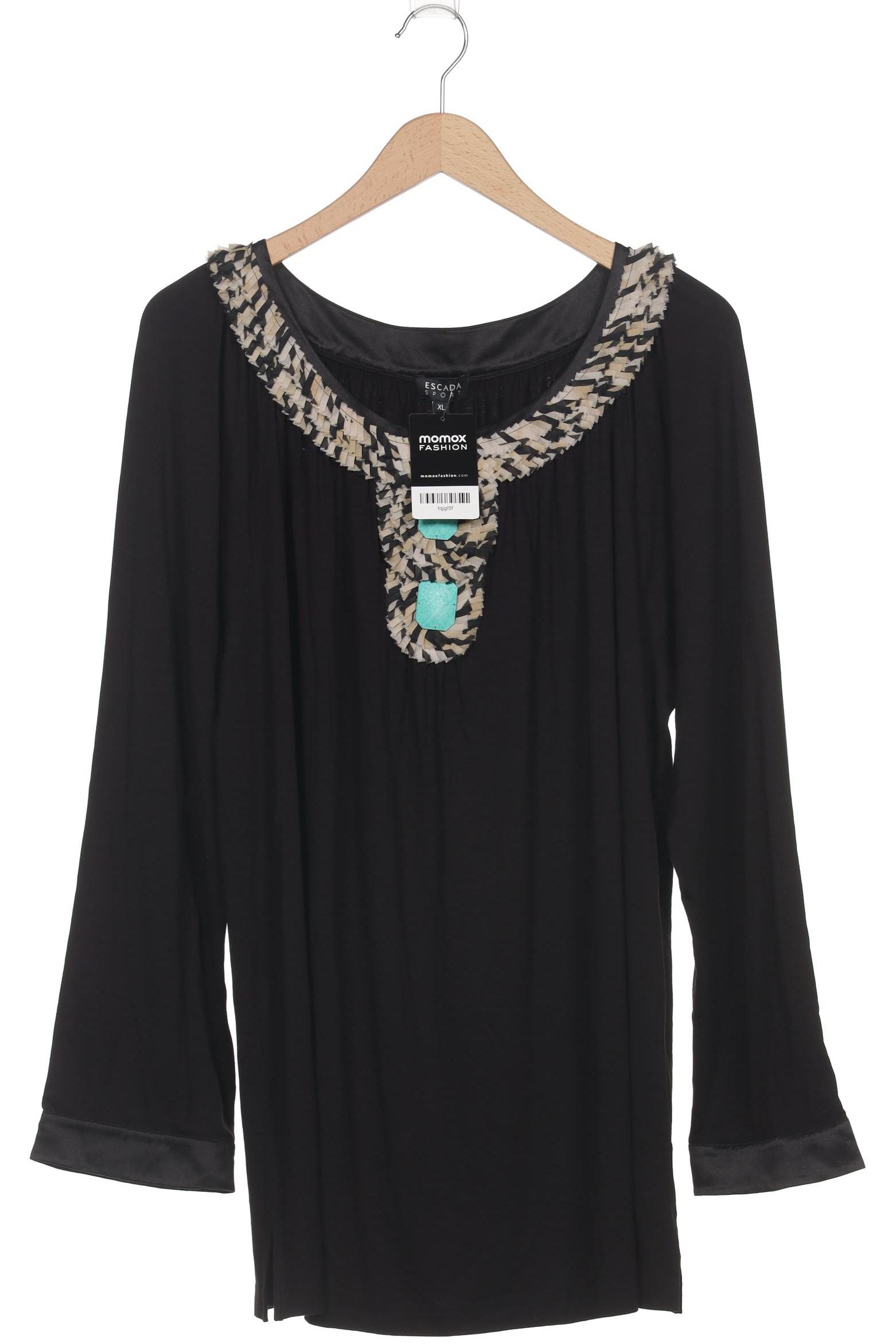 

Escada Sport Damen Langarmshirt, schwarz, Gr. 44