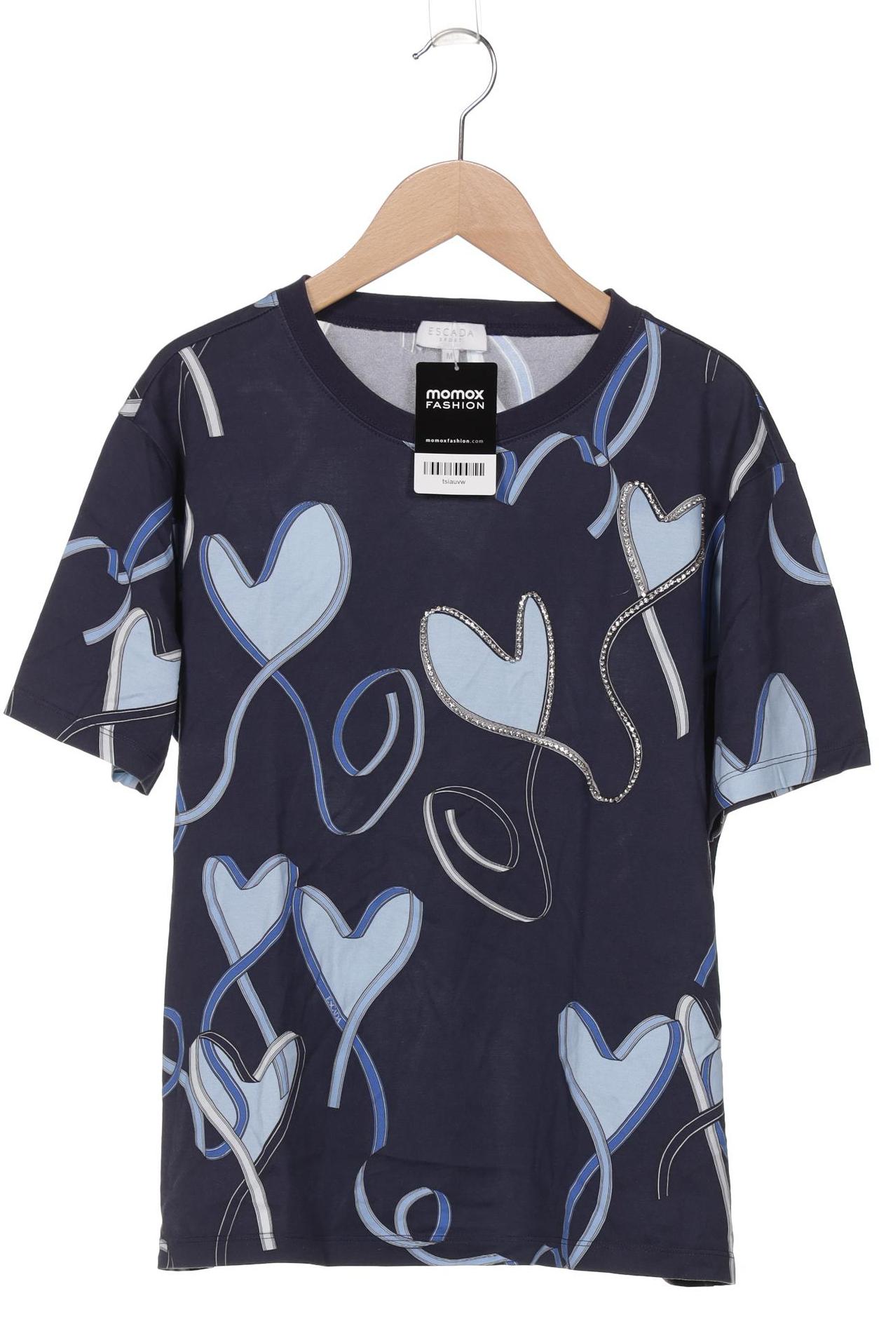 

Escada Sport Damen T-Shirt, marineblau, Gr. 38