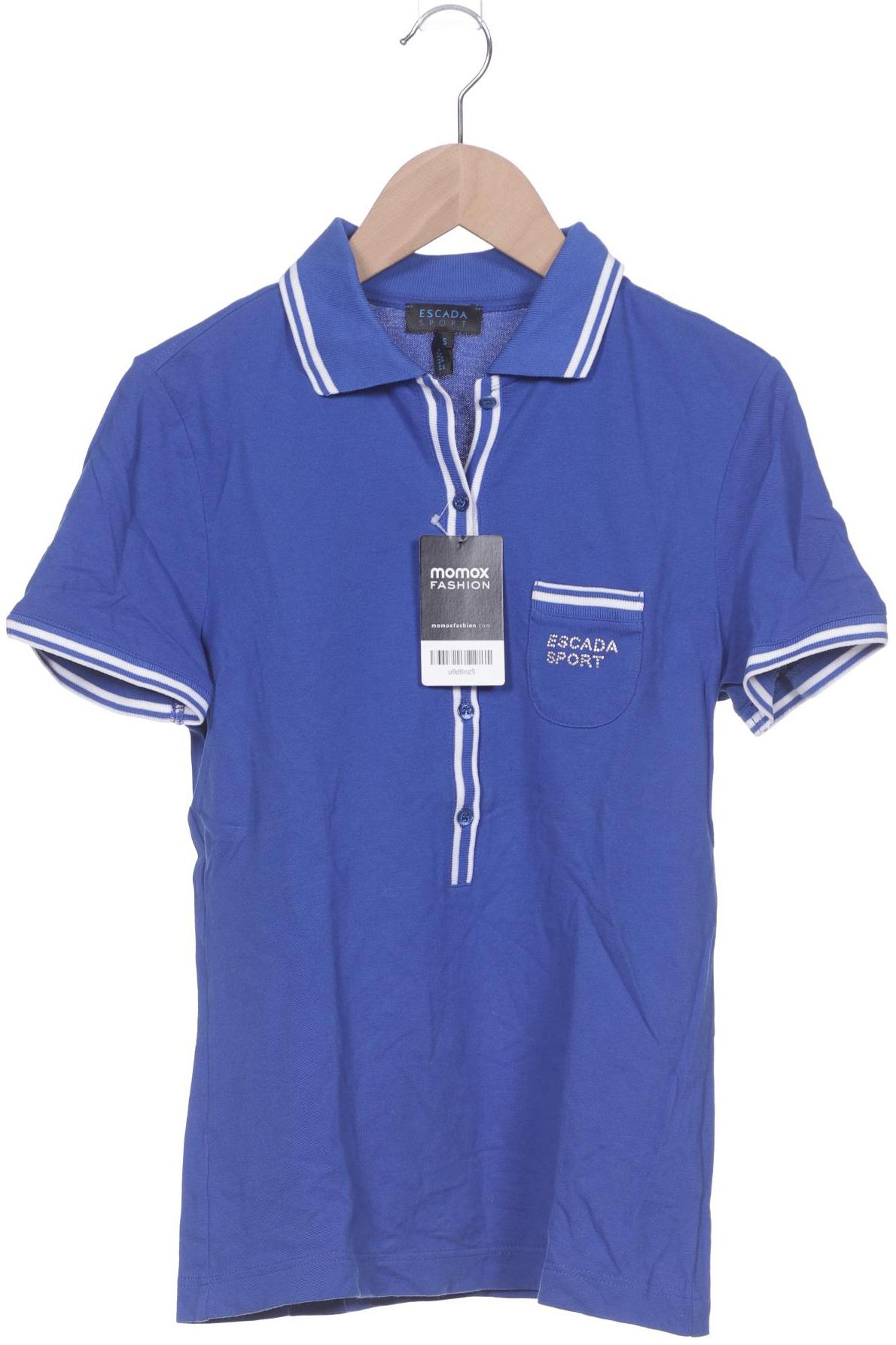 

Escada Sport Damen Poloshirt, blau, Gr. 36
