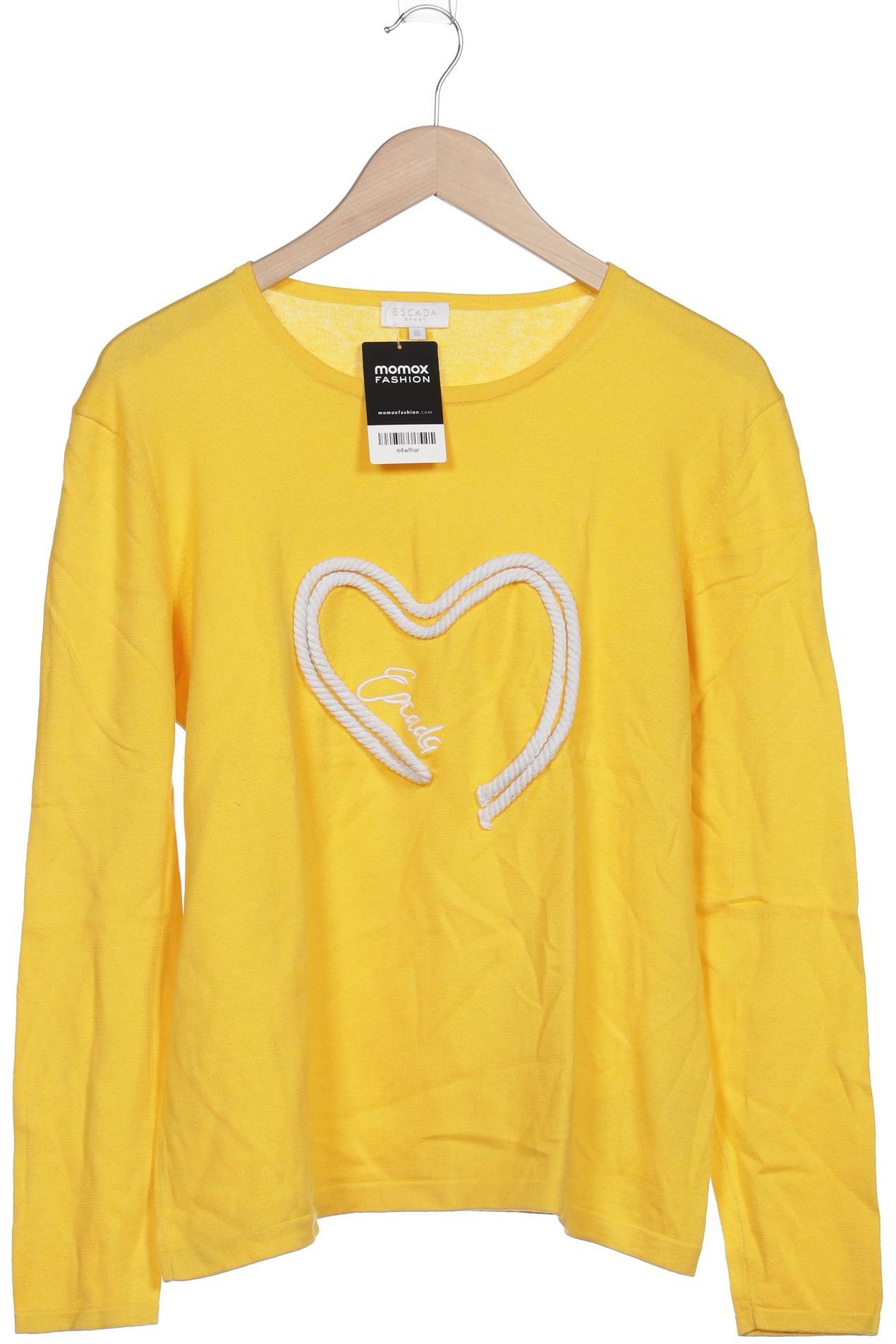 

Escada Sport Damen Pullover, gelb, Gr. 44