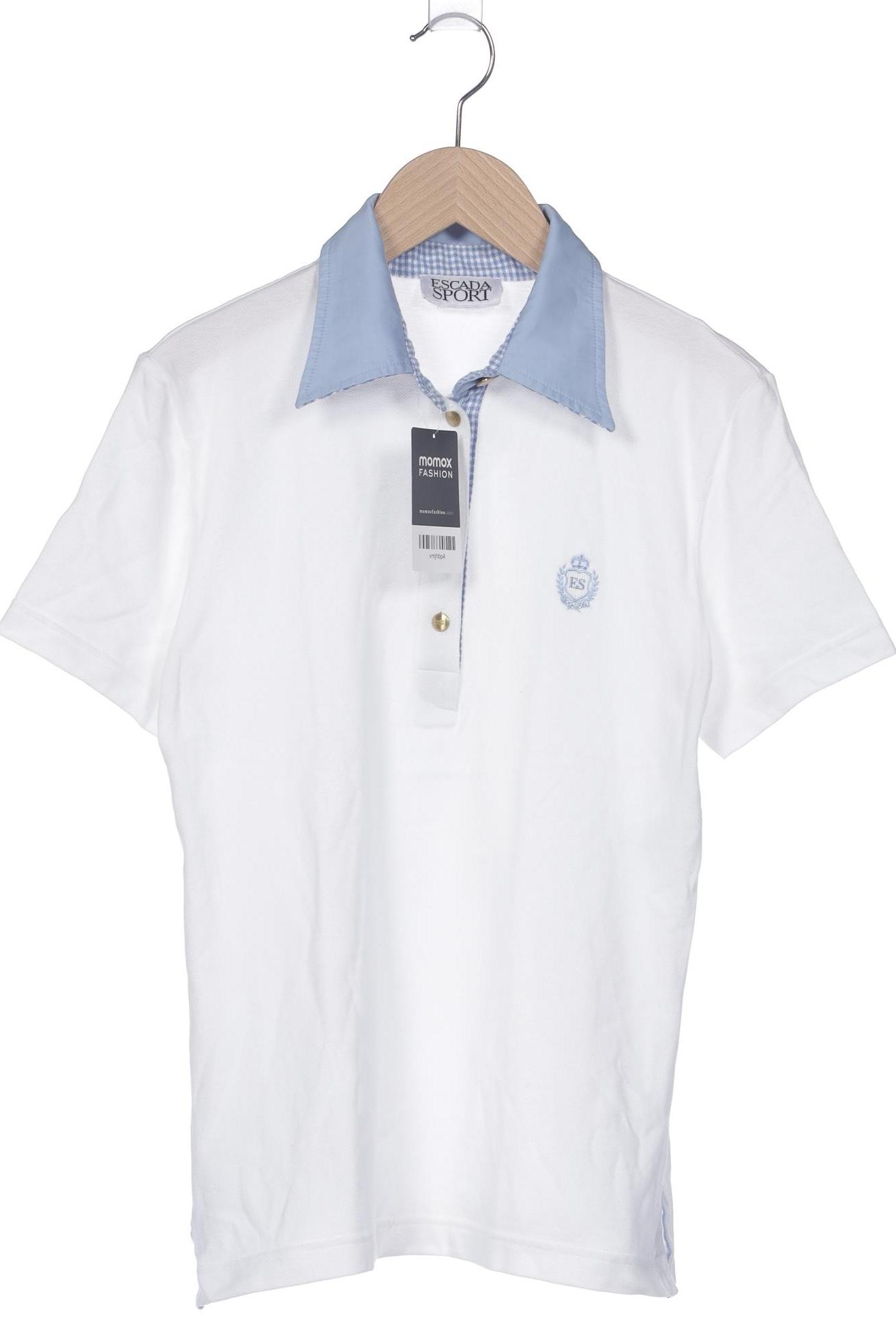 

Escada Sport Damen Poloshirt, weiß, Gr. 36