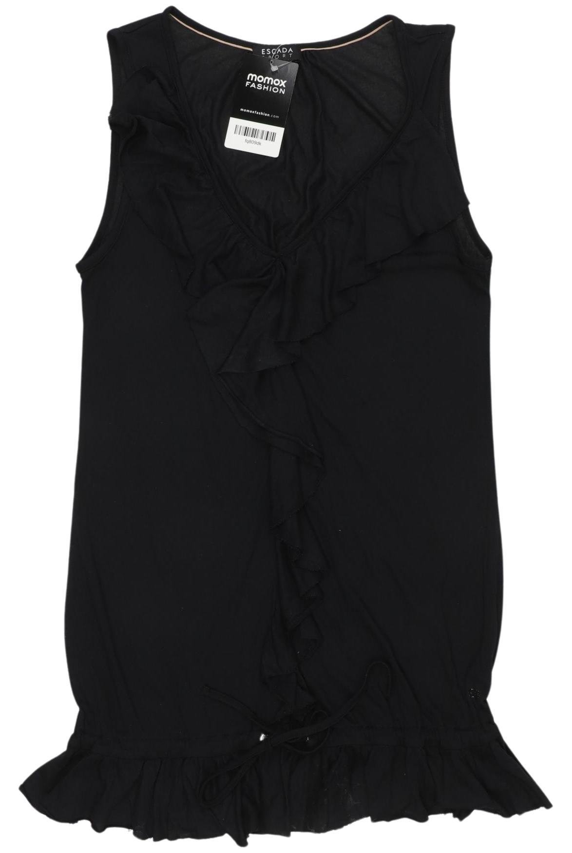 

Escada Sport Damen Top, schwarz, Gr. 36