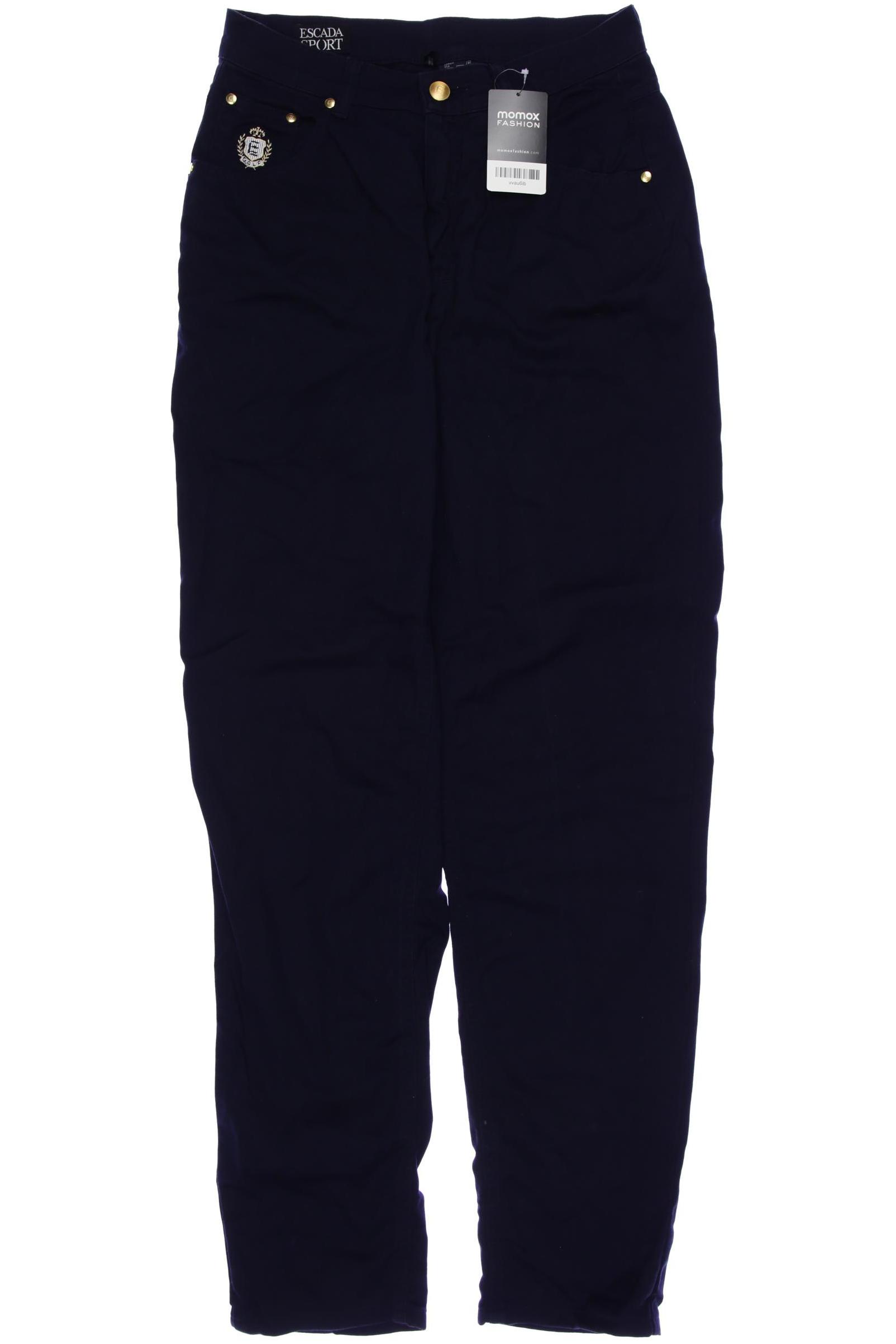 

Escada Sport Damen Stoffhose, marineblau, Gr. 38
