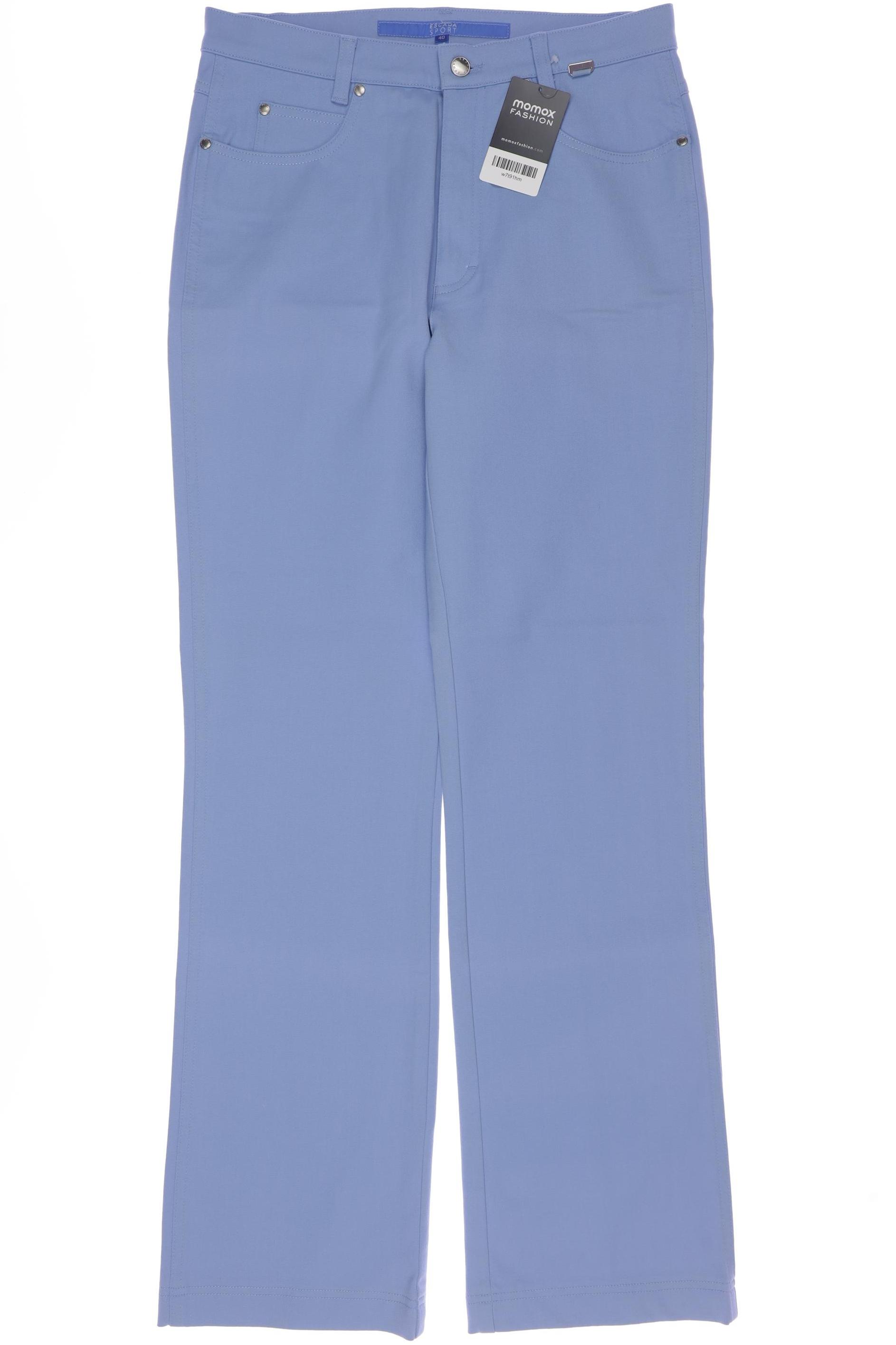 

Escada Sport Damen Stoffhose, blau, Gr. 40