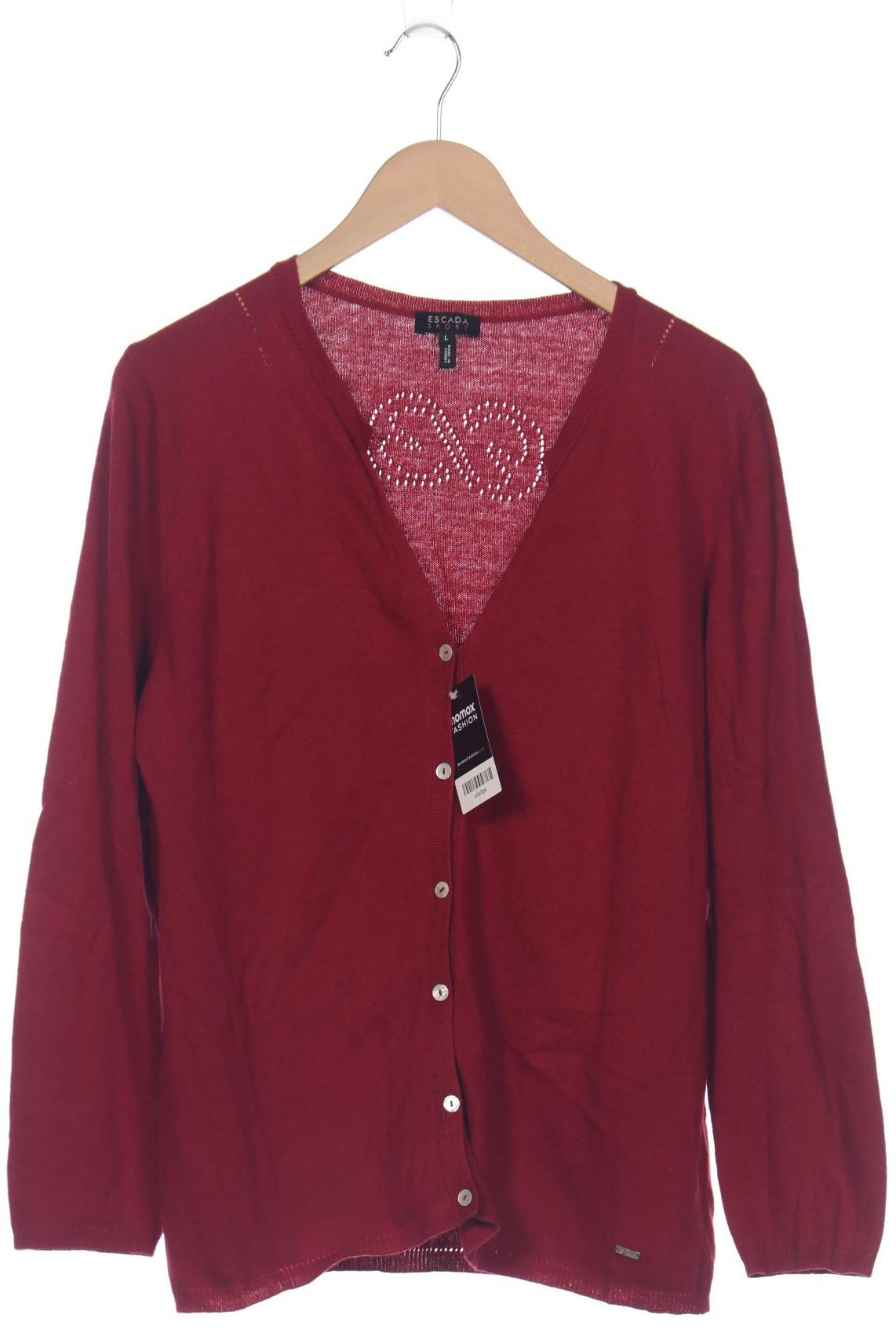 

Escada Sport Damen Strickjacke, bordeaux, Gr. 42