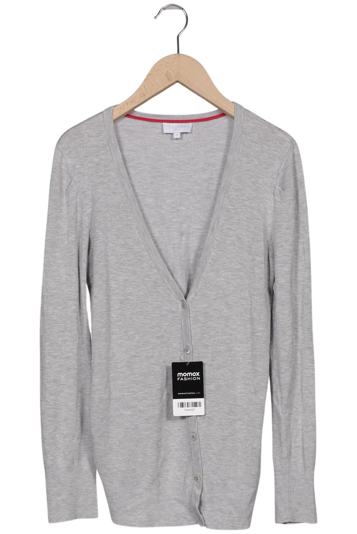 

Escada Sport Damen Strickjacke, grau, Gr. 38