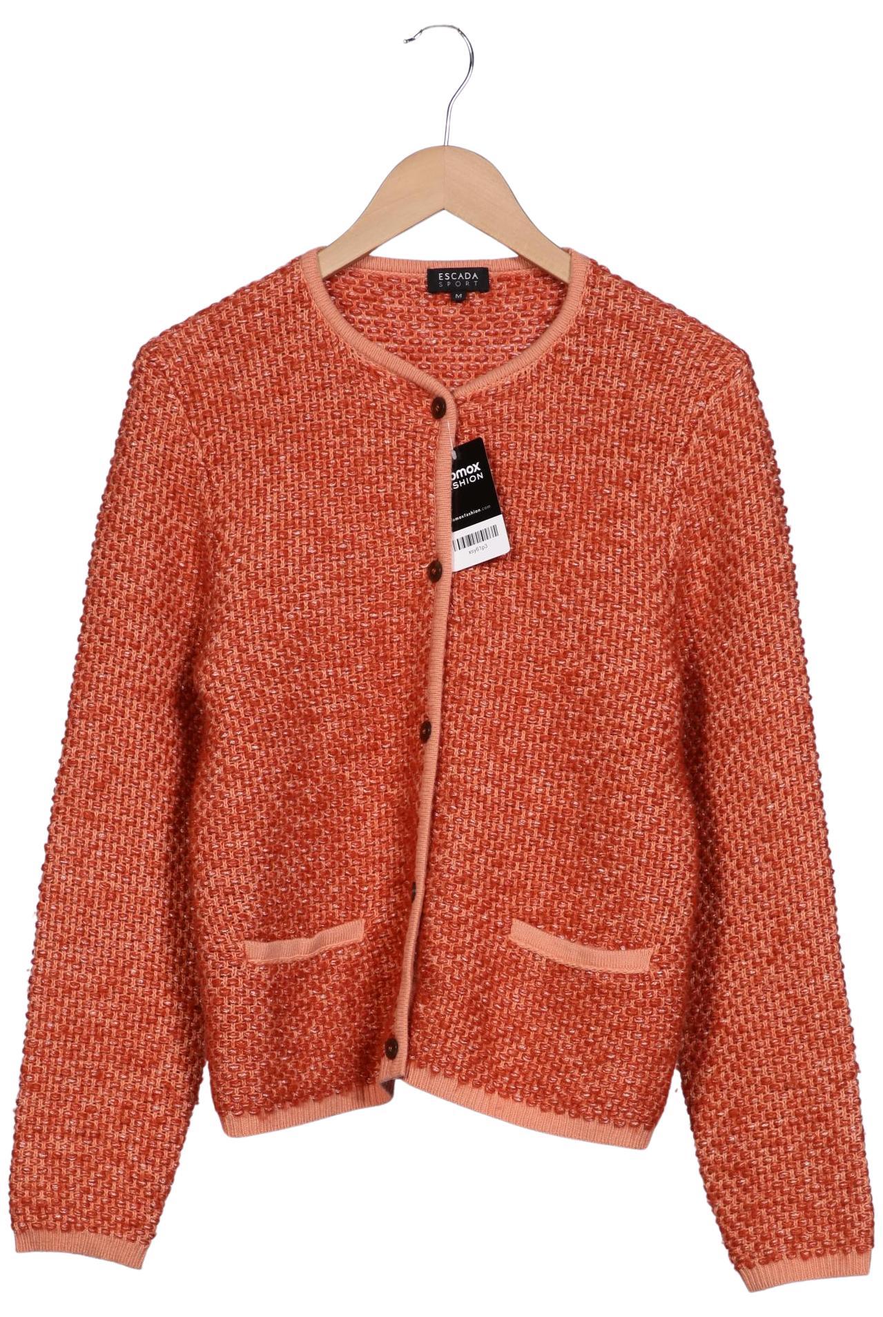

Escada Sport Damen Strickjacke, orange, Gr. 38
