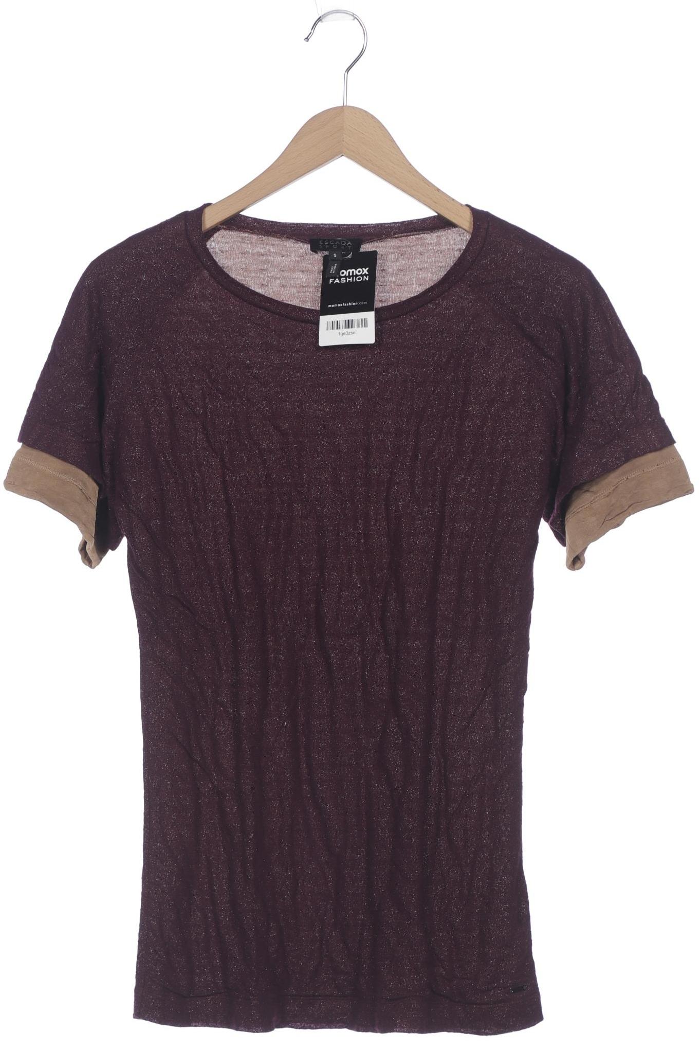 

Escada Sport Damen T-Shirt, bordeaux, Gr. 36