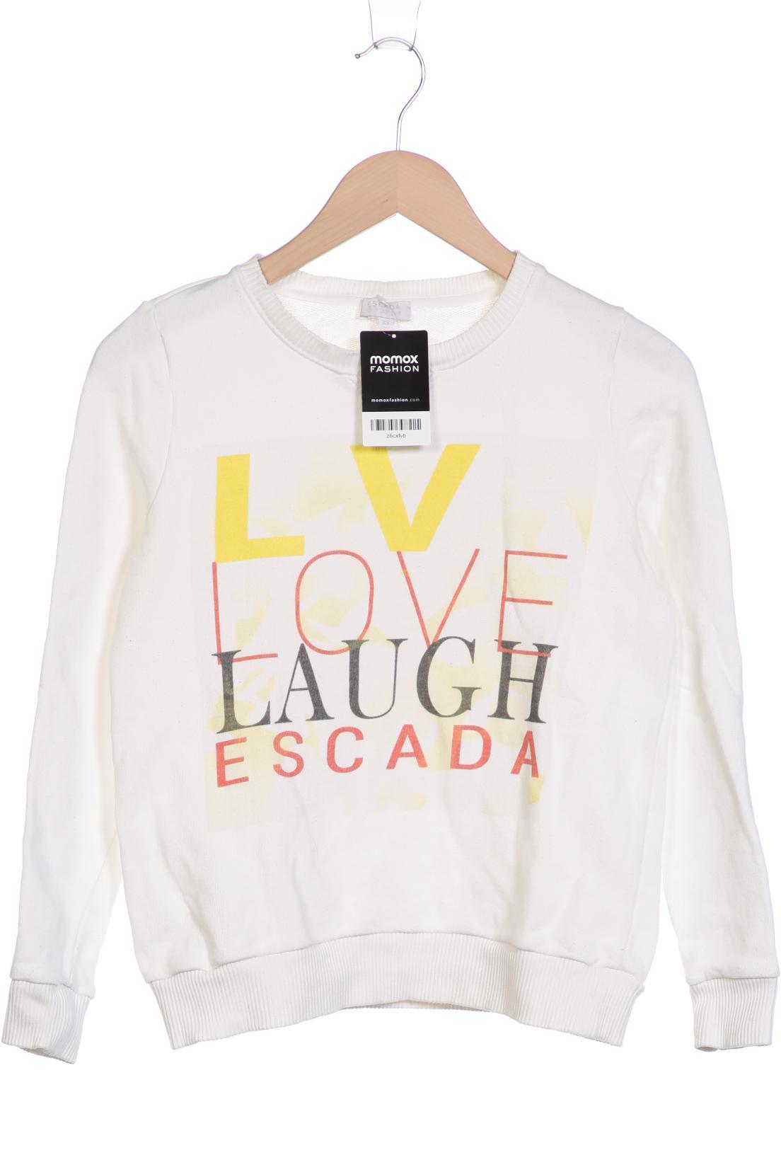 

Escada Sport Damen Sweatshirt, weiß