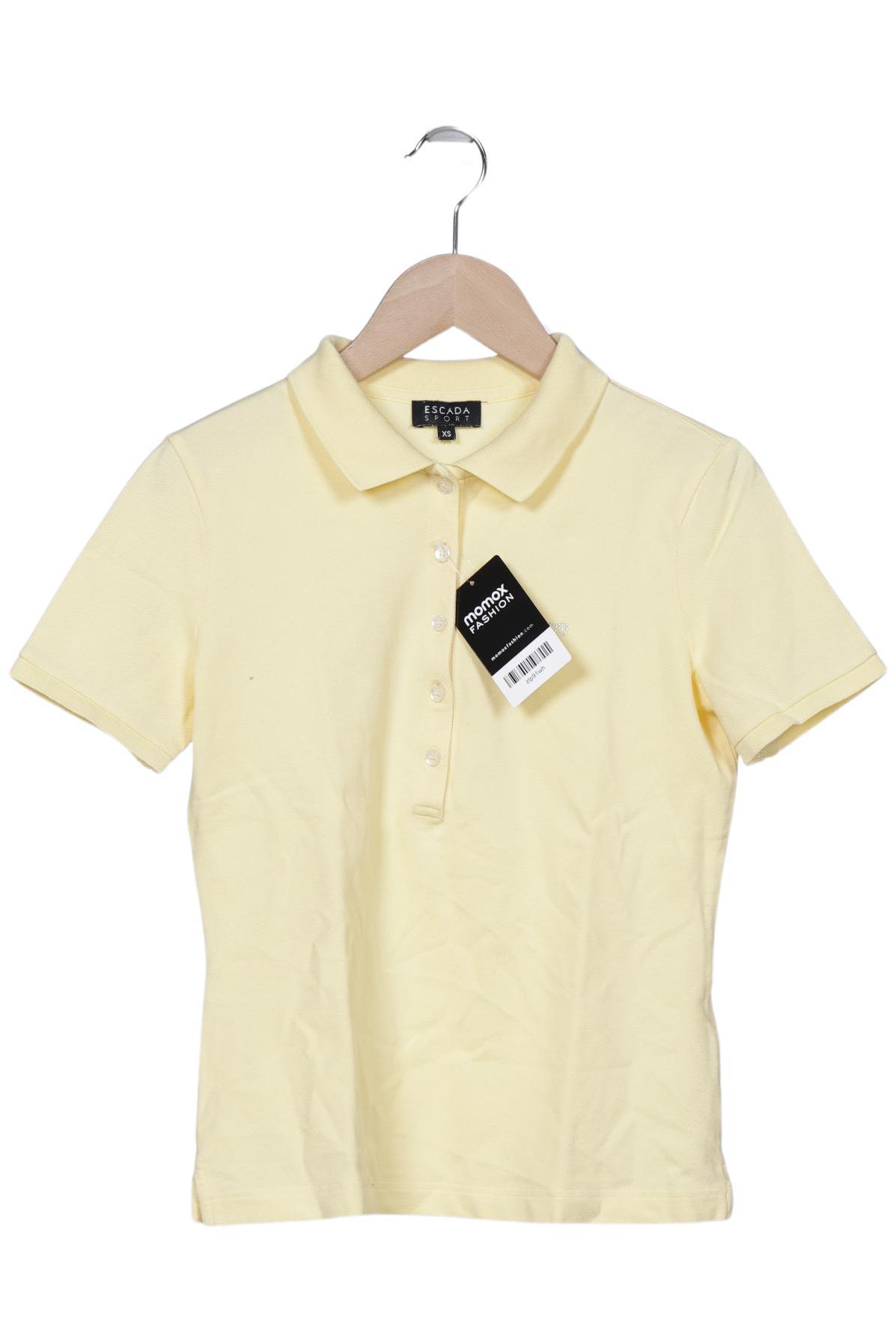 

Escada Sport Damen Poloshirt, gelb, Gr. 34