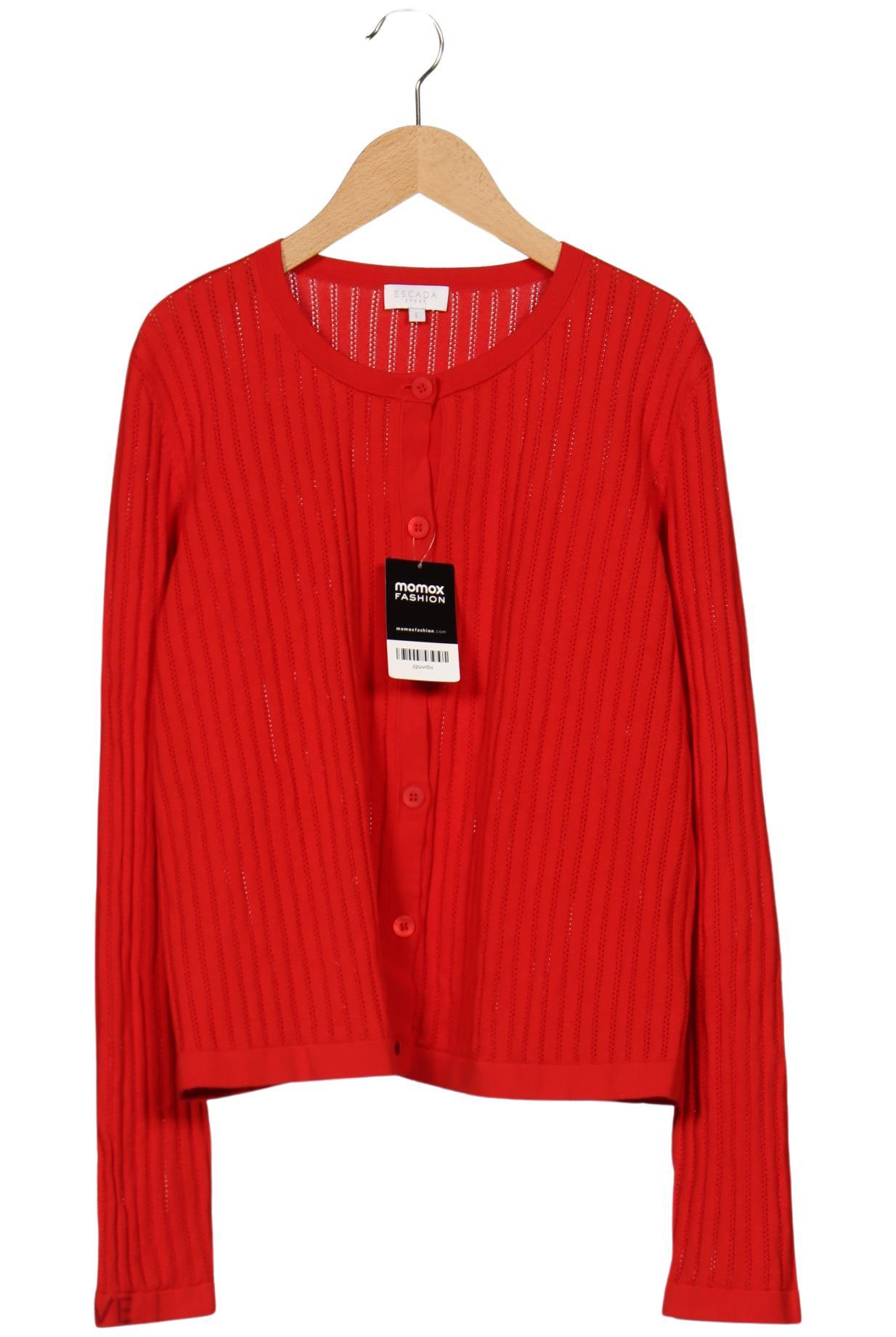 

Escada Sport Damen Strickjacke, rot, Gr. 42