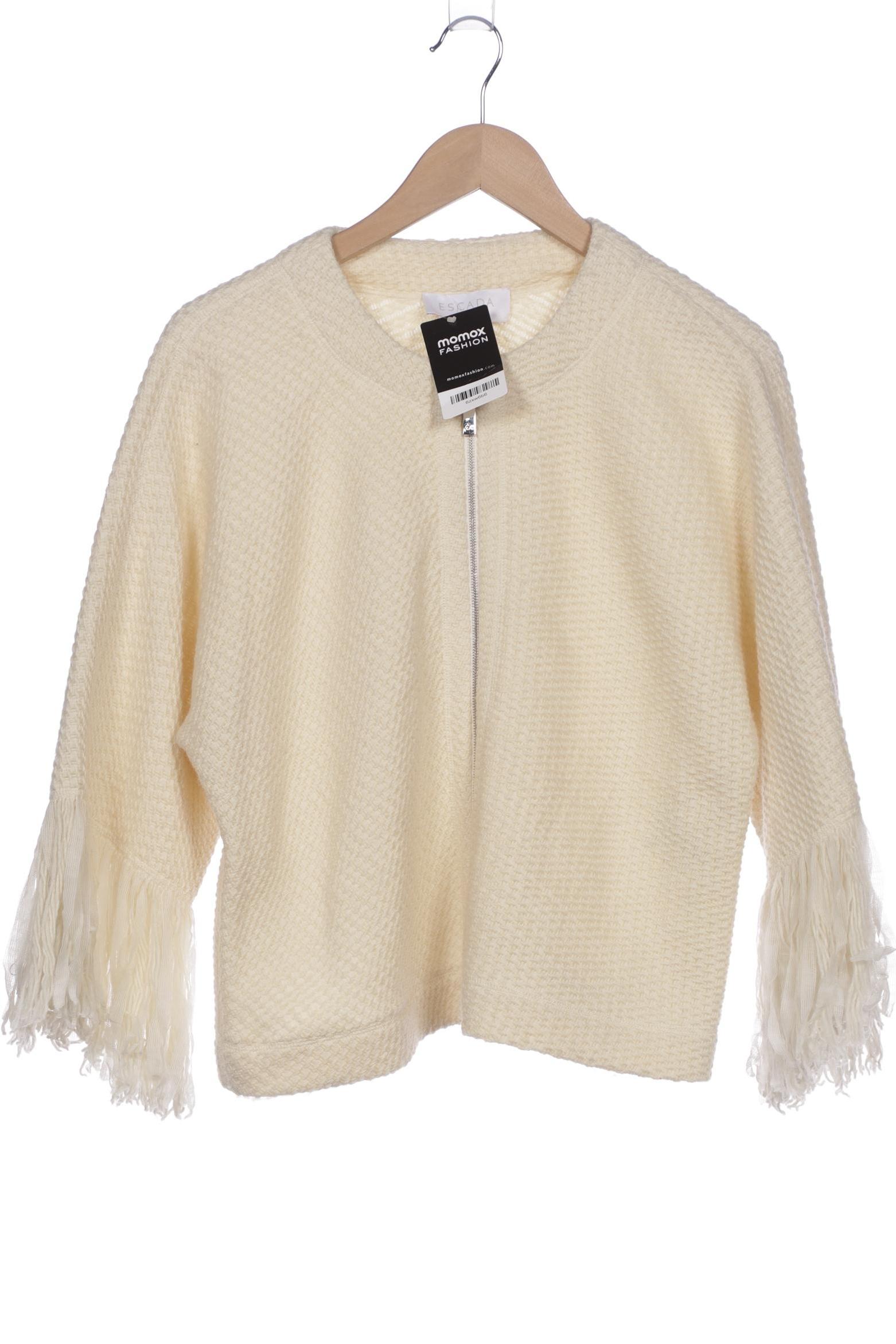 

Escada Sport Damen Strickjacke, cremeweiß, Gr. 42