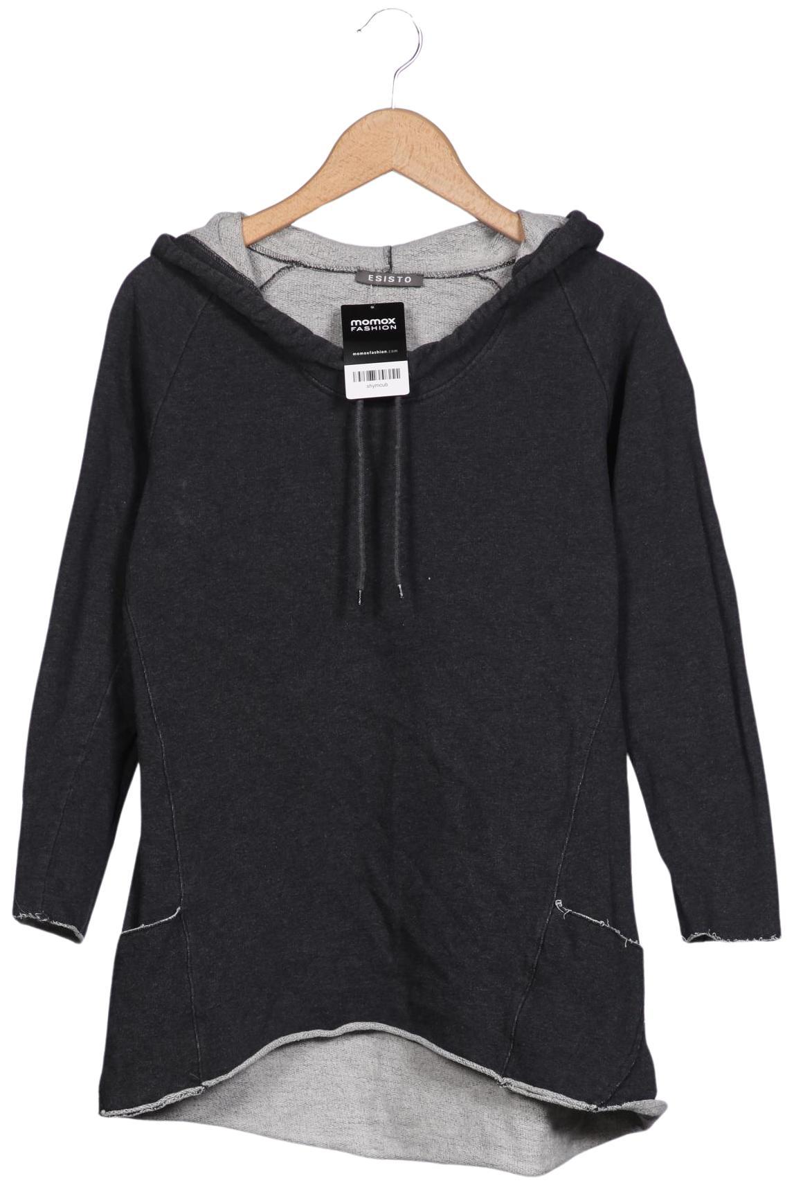 

Esisto Damen Kapuzenpullover, grau, Gr. 38