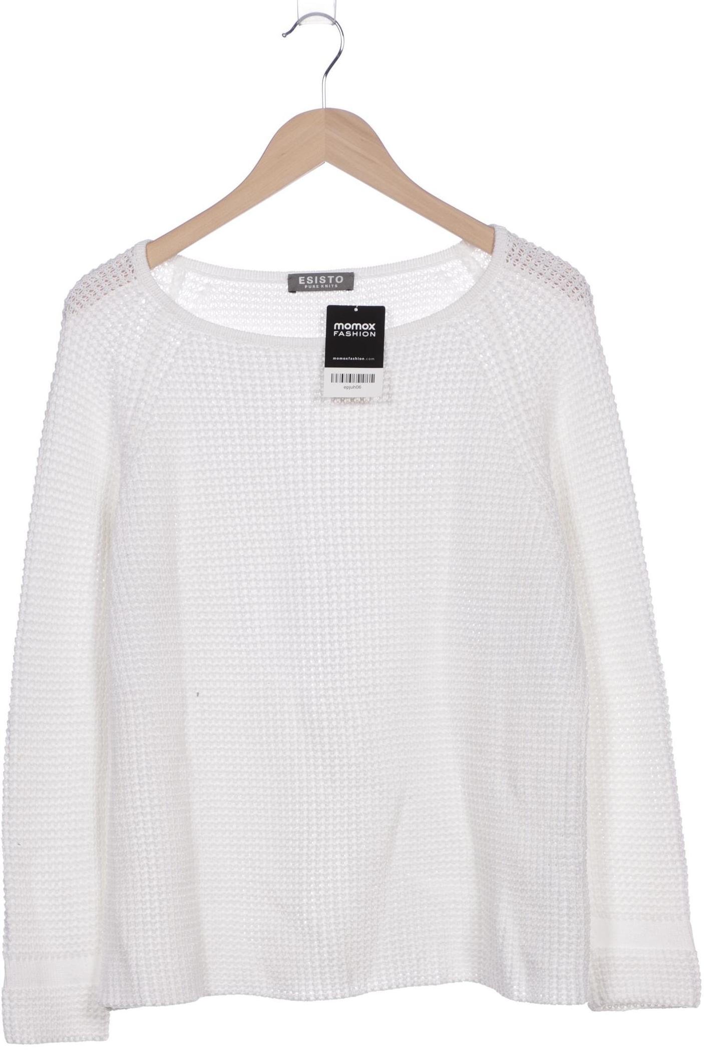 

Esisto Damen Pullover, weiß, Gr. 38