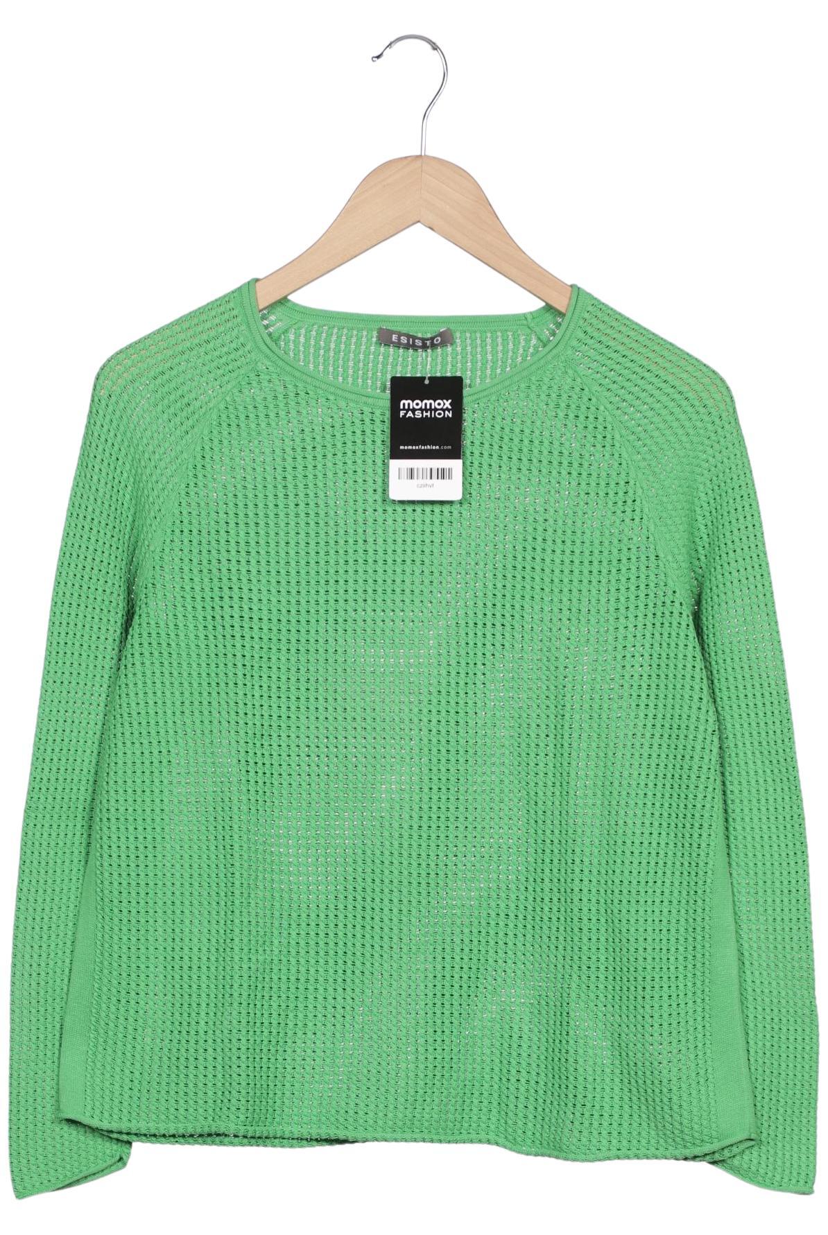 

Esisto Damen Pullover, grün, Gr. 36