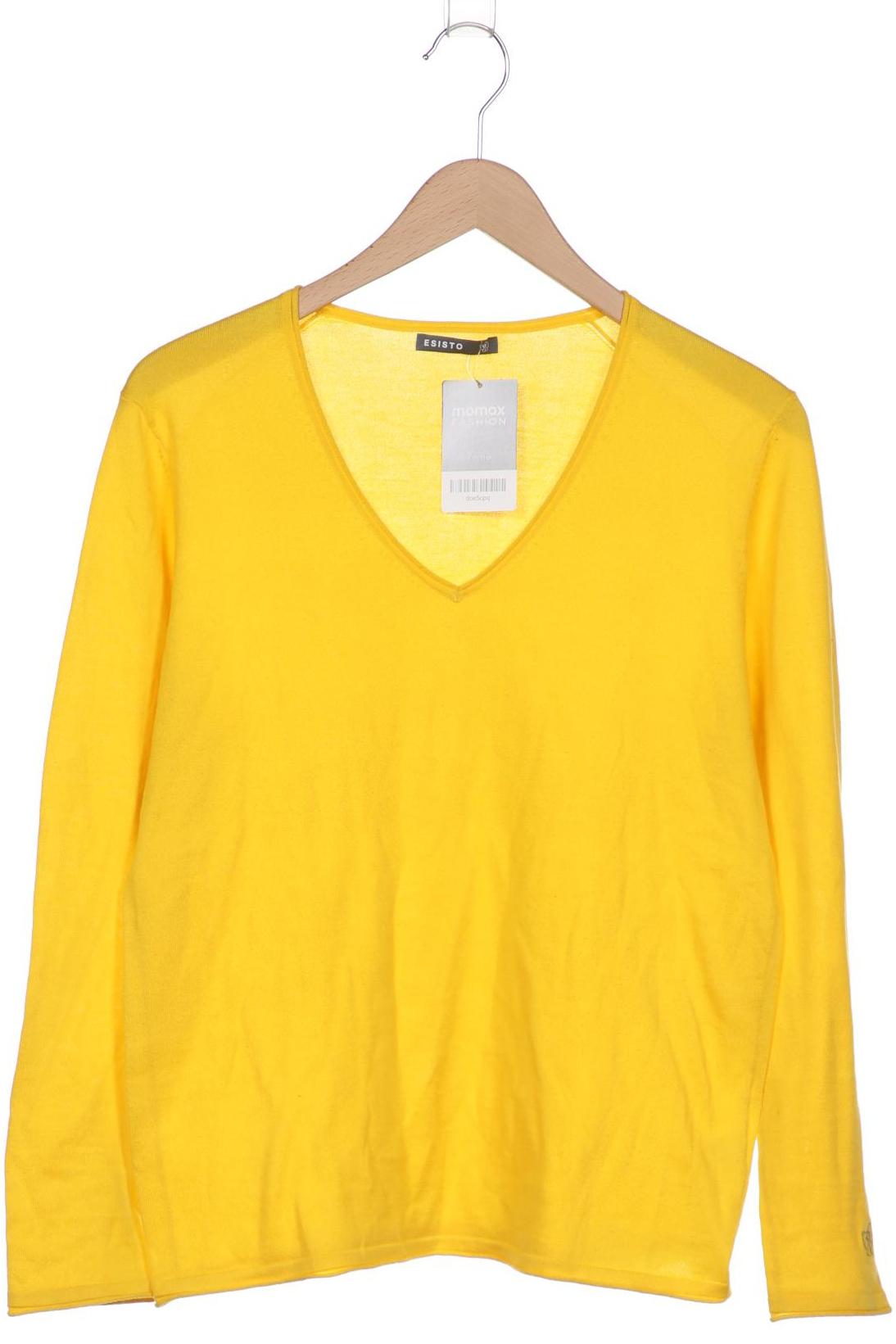 

ESISTO Damen Pullover, gelb
