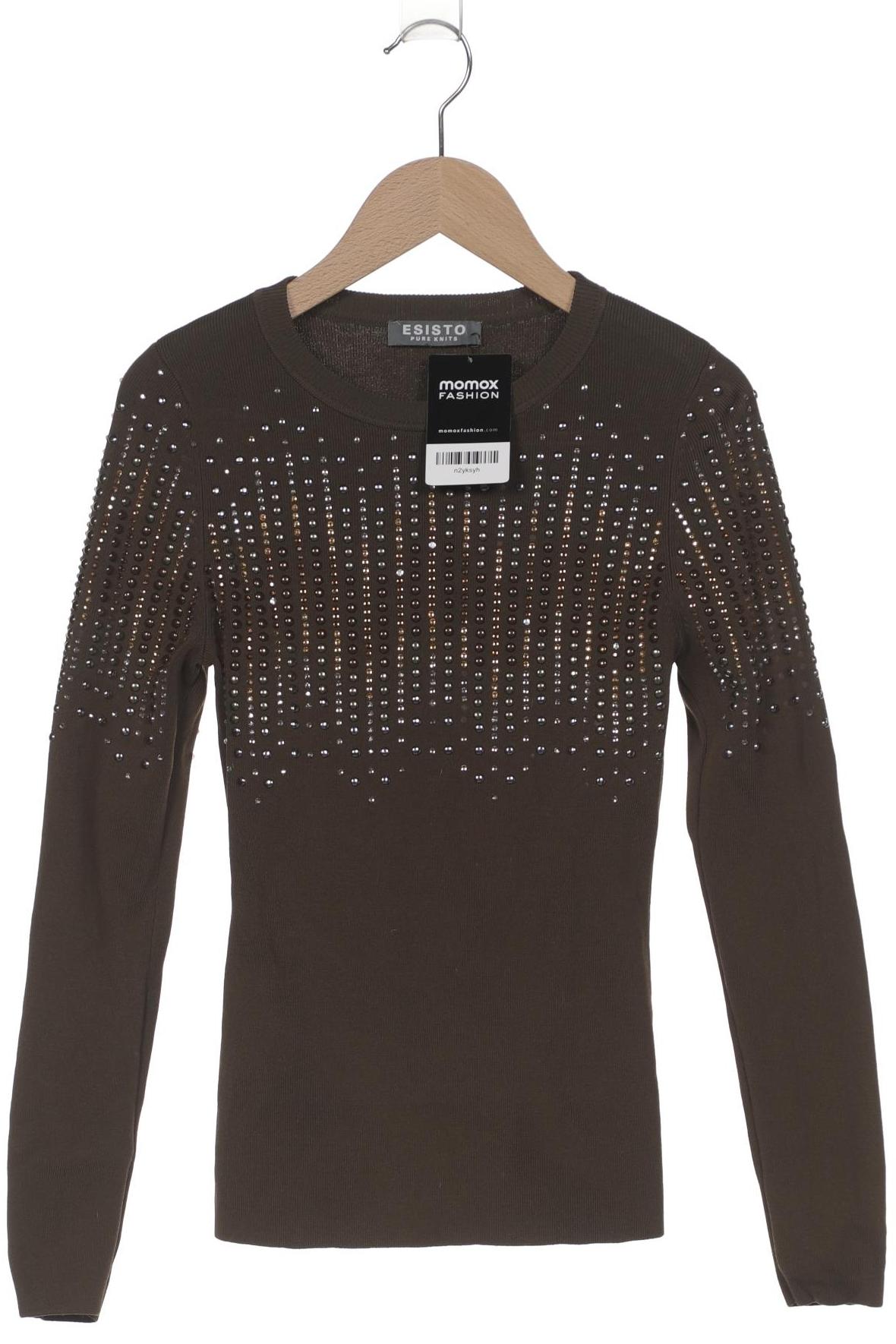 

Esisto Damen Pullover, grün, Gr. 34