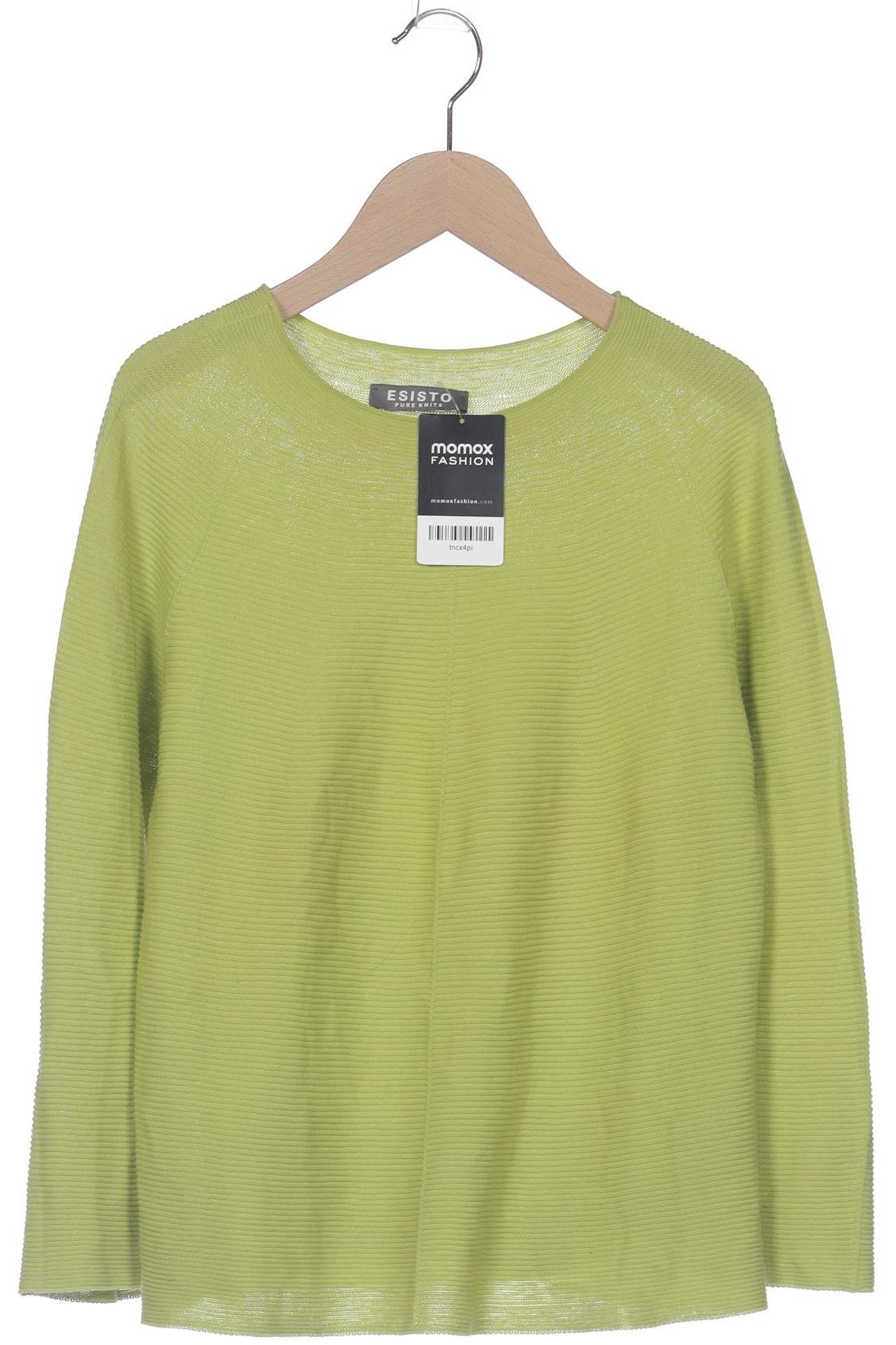 

Esisto Damen Pullover, grün, Gr. 34