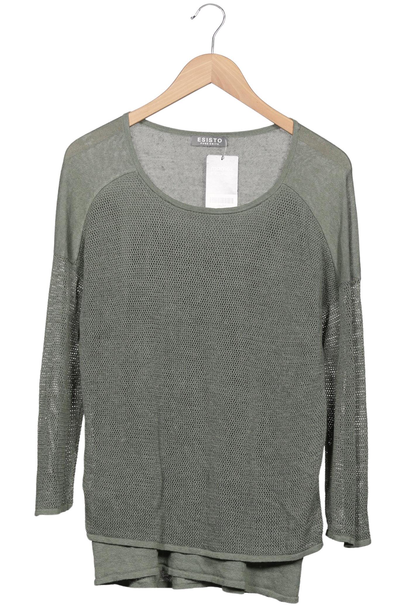 

Esisto Damen Pullover, grün, Gr. 42