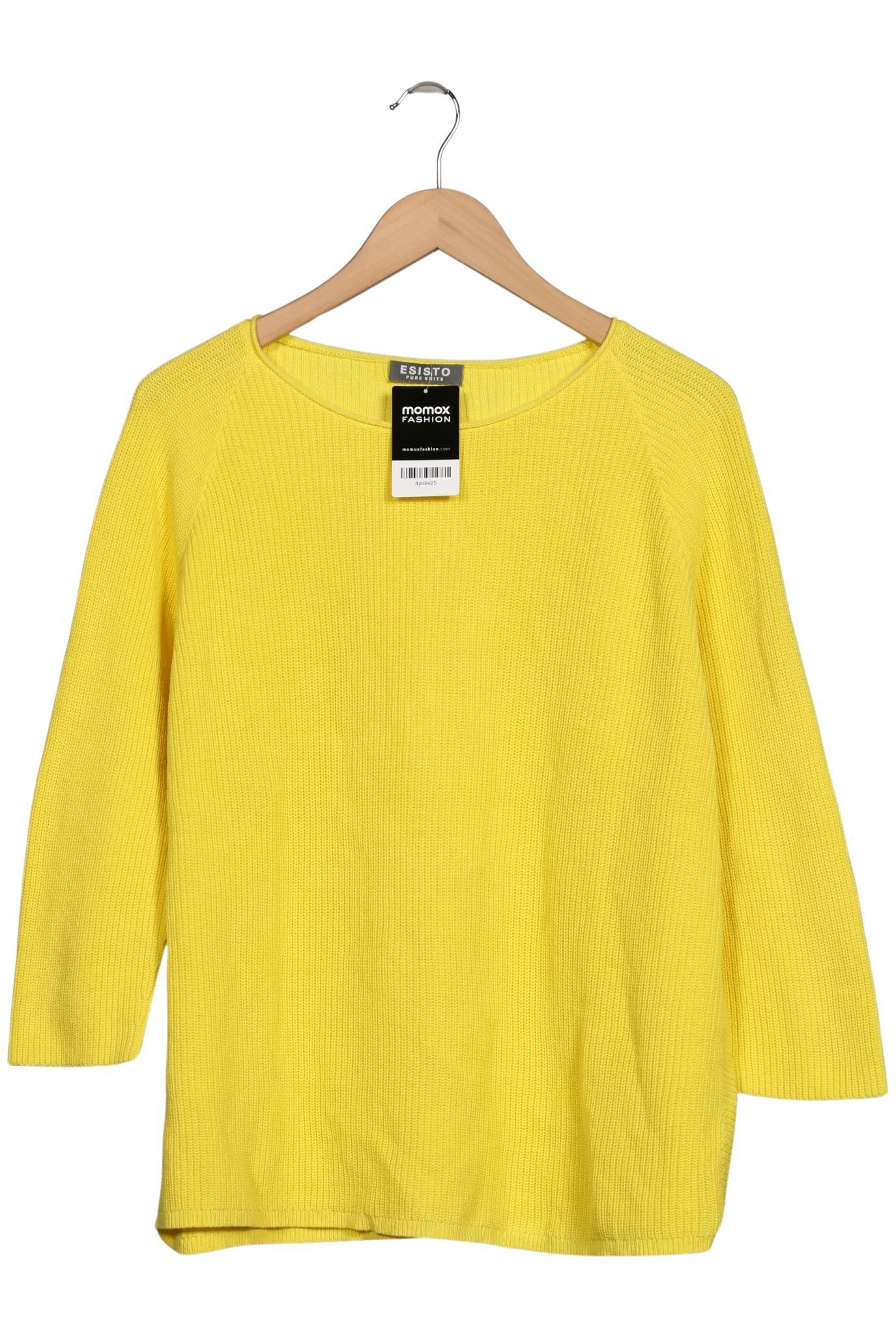 

Esisto Damen Pullover, gelb, Gr. 42